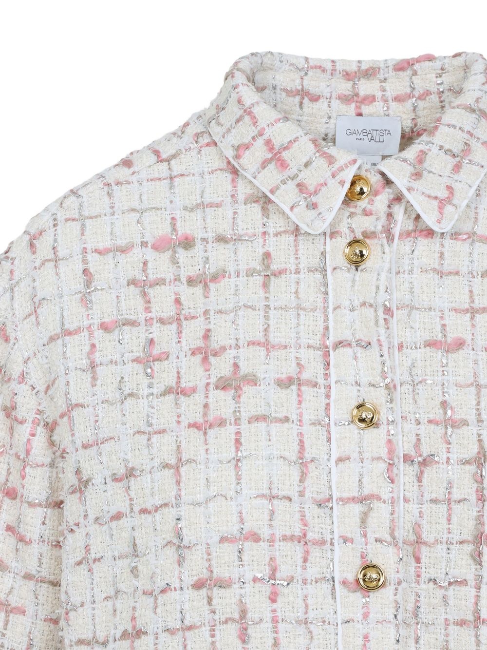 silk cropped shirt - 3