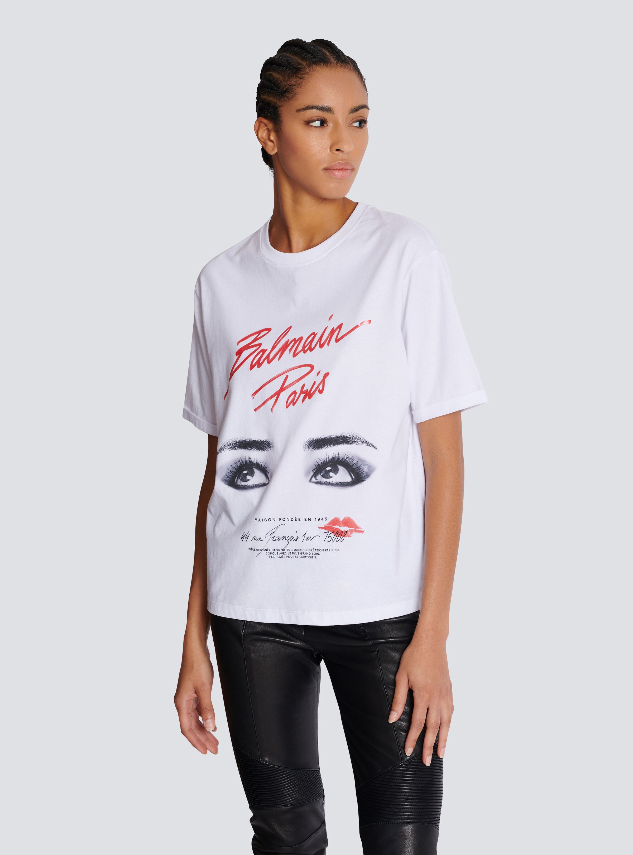 Short-sleeved Balmain Beauty T-shirt - 6