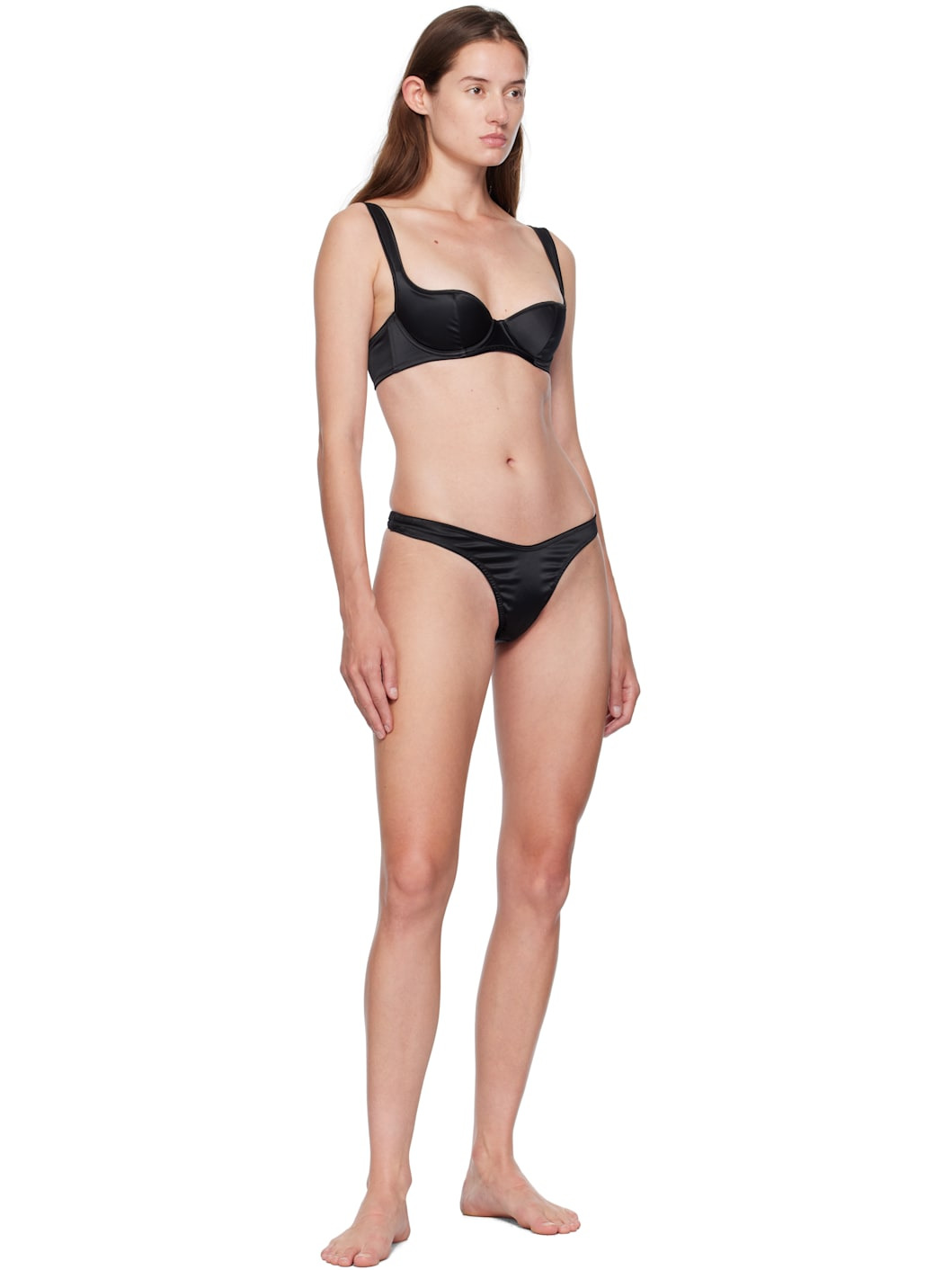 Black Nikita Demi Cup Underwired Bra - 4