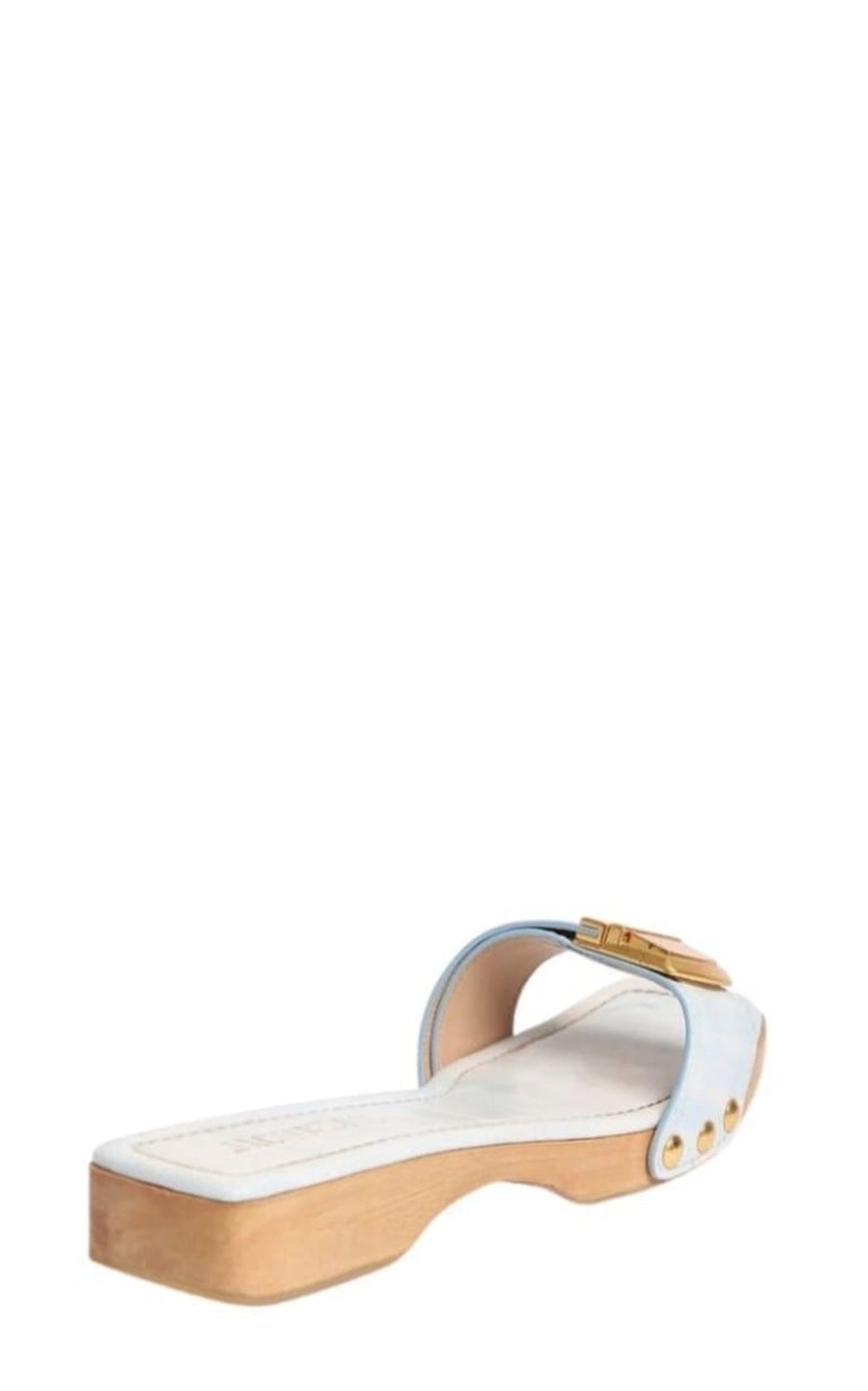 Les Tatanes Leather Slides Sandals - 3
