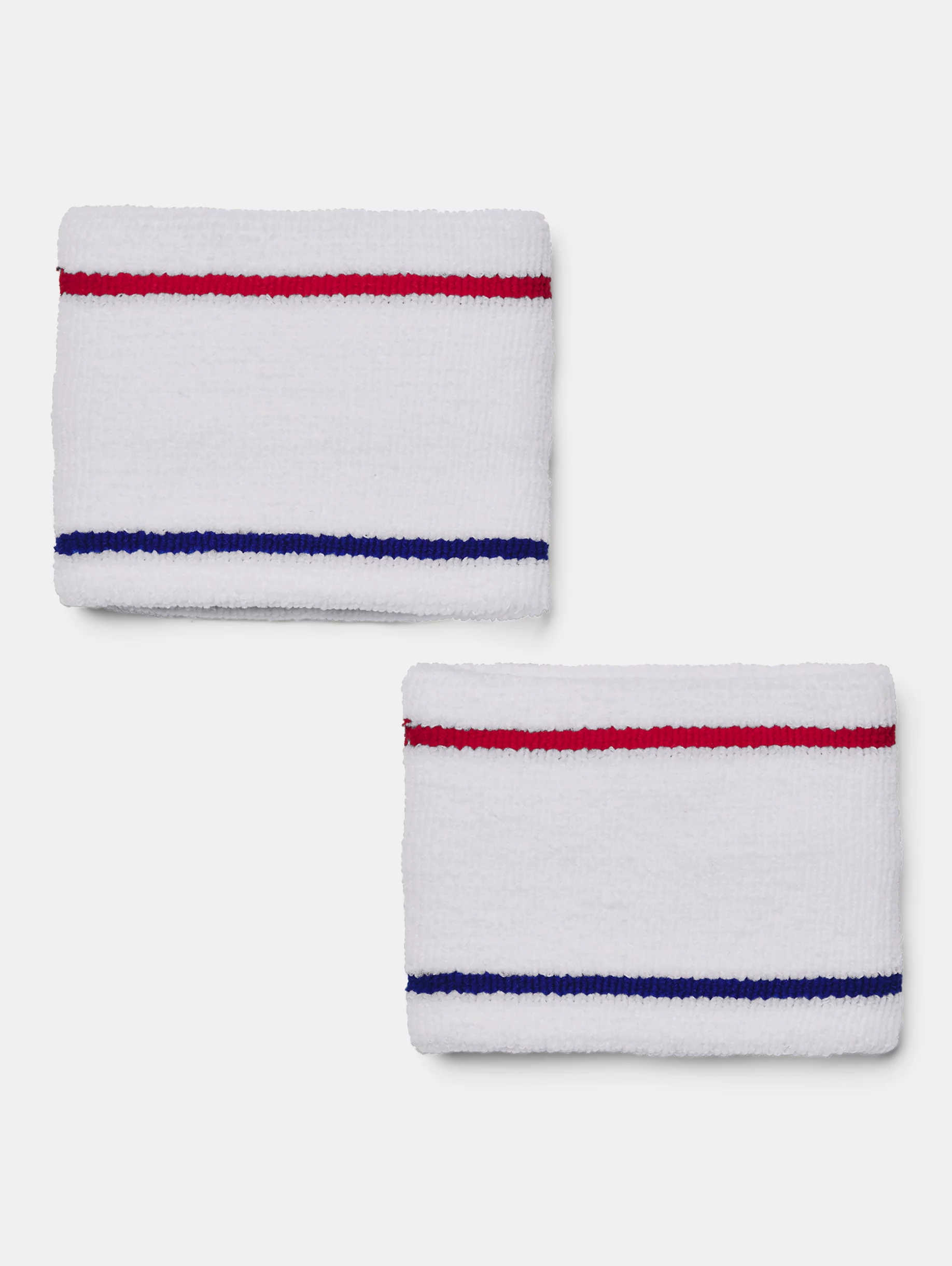 Unisex UA Striped Performance Terry 2-Pack Wristbands - 2
