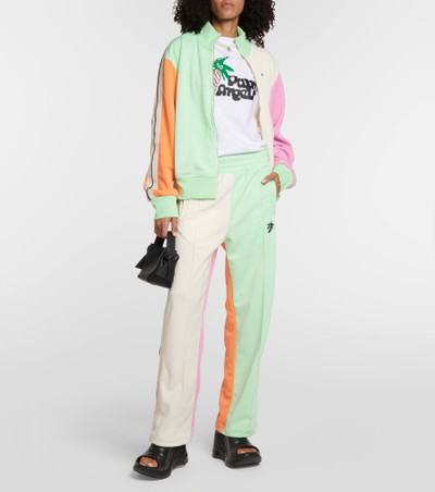Palm Angels Logo colorblocked track pants outlook