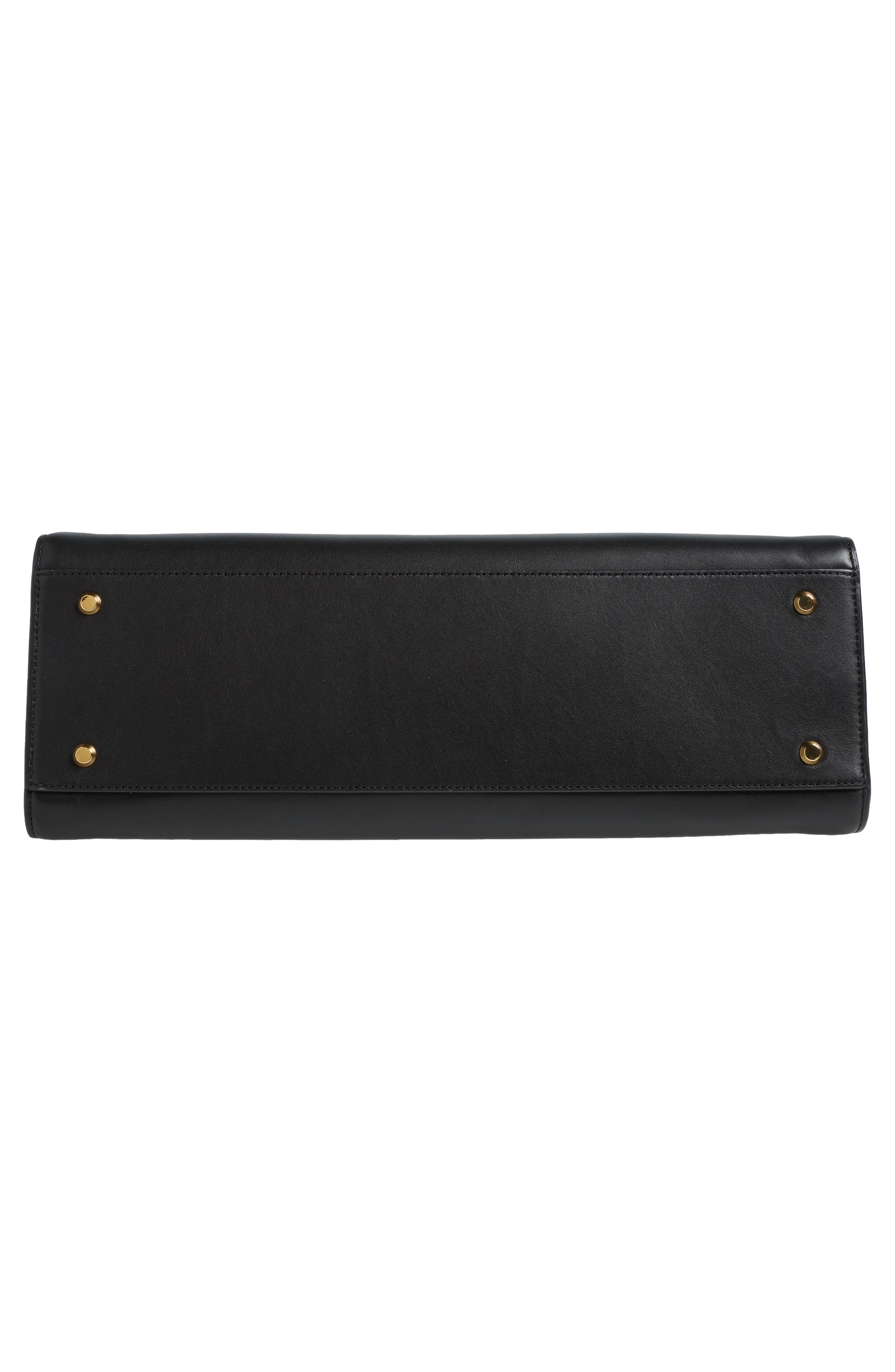 Veronica Beard Large Dash Leather Tote in Black at Nordstrom - 7
