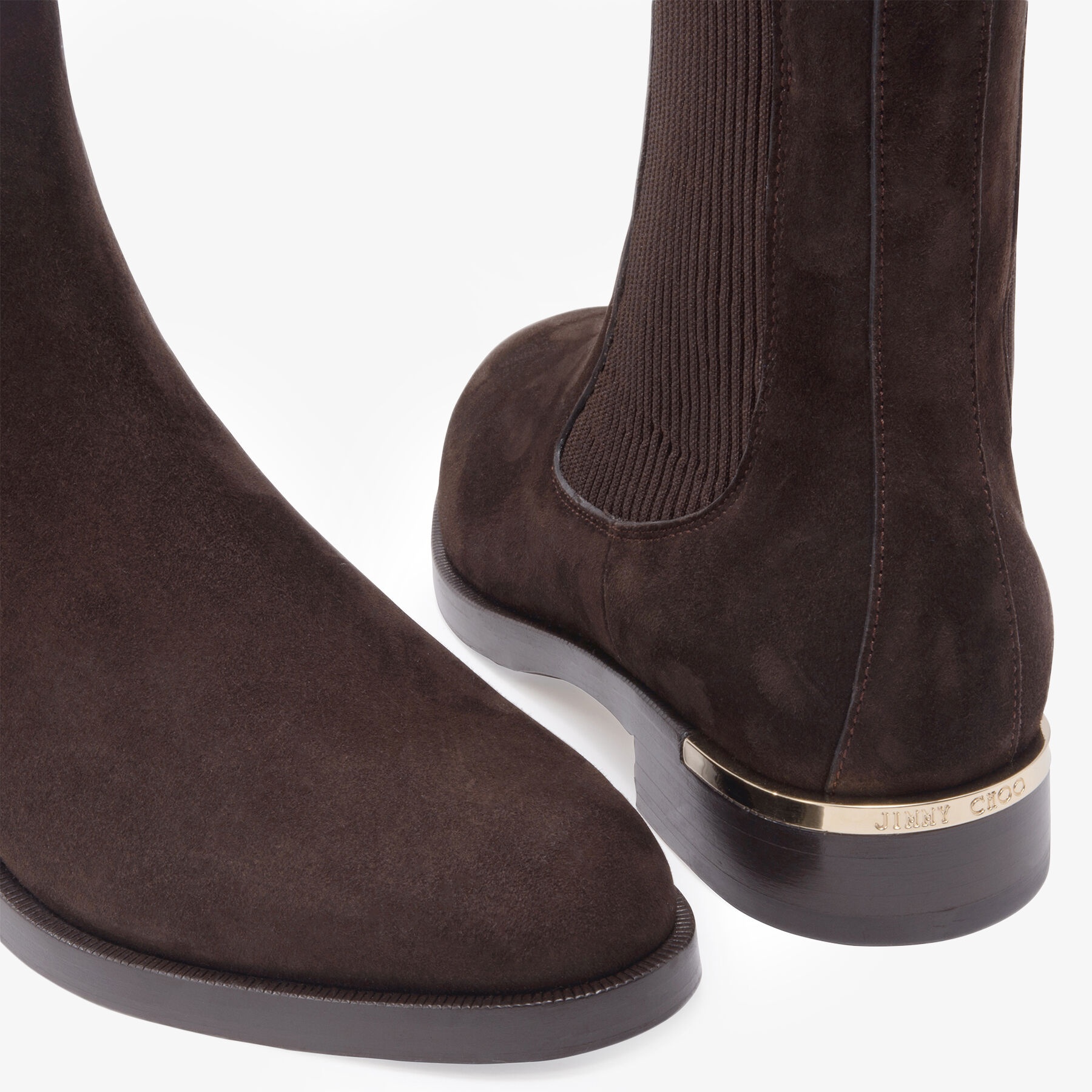 Thessaly 20
Coffee Suede Ankle Boots - 3