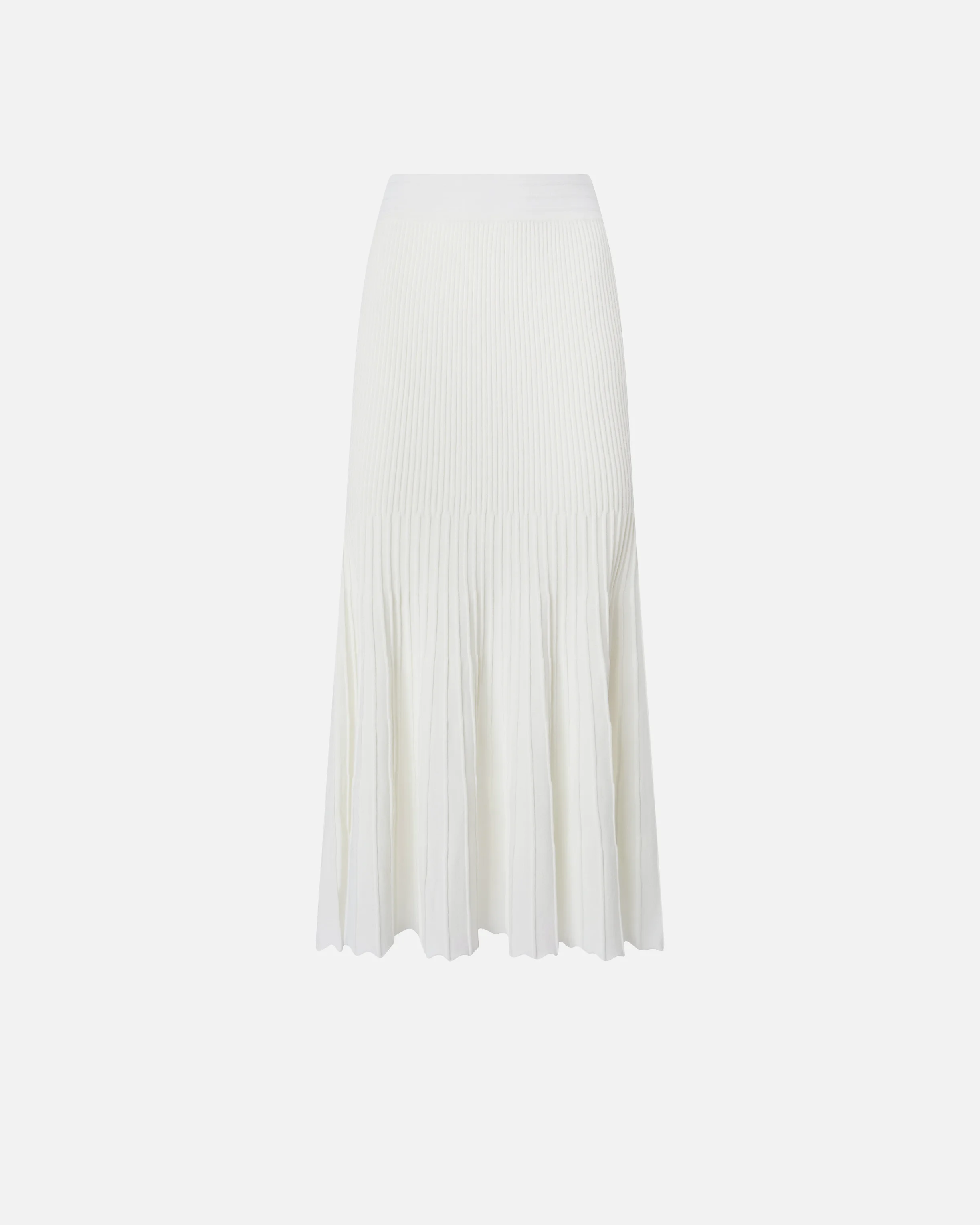 PLEATED MIDI SKIRT - 1