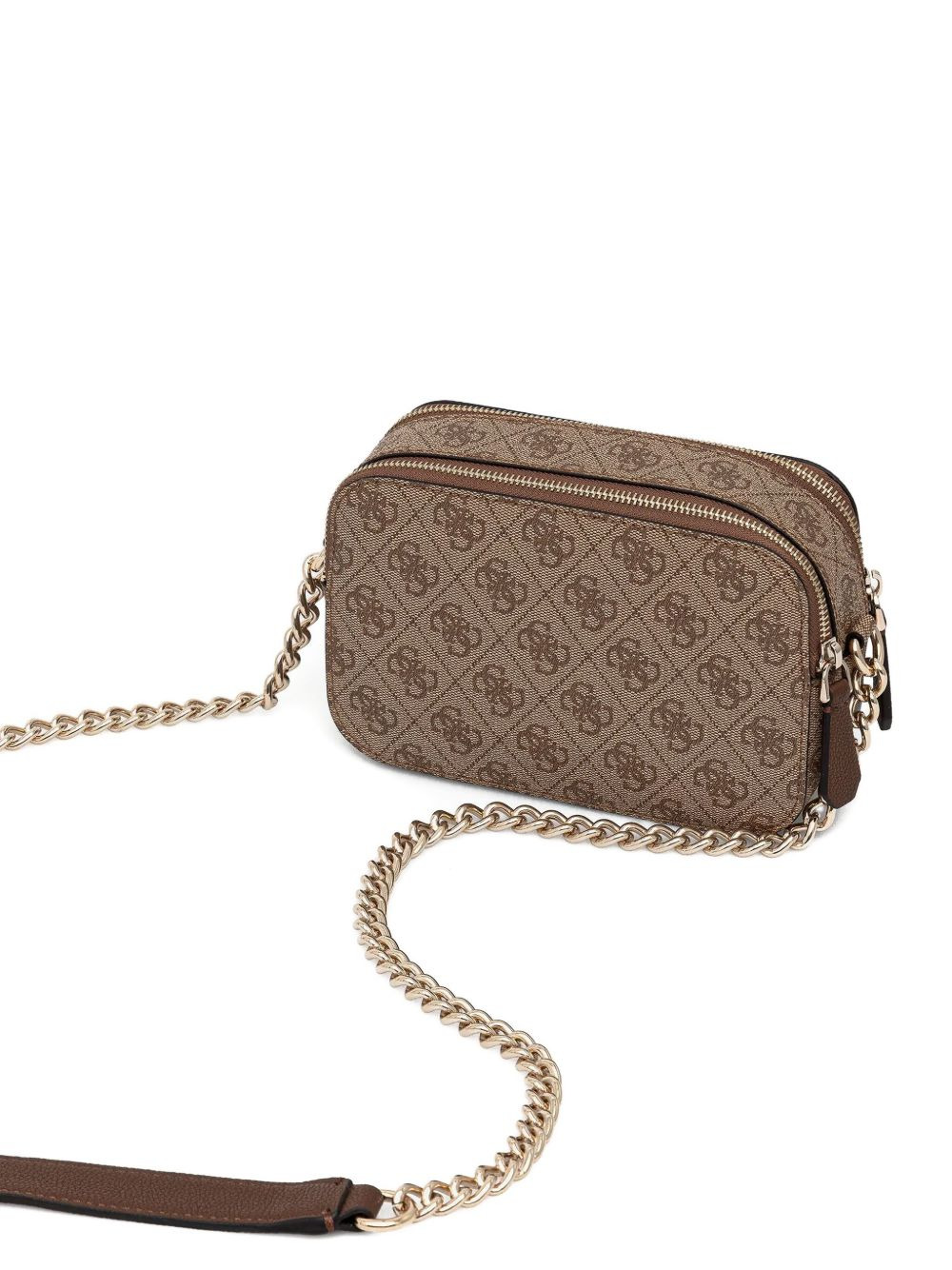 logo-plaque chain-strap cross body bag - 2
