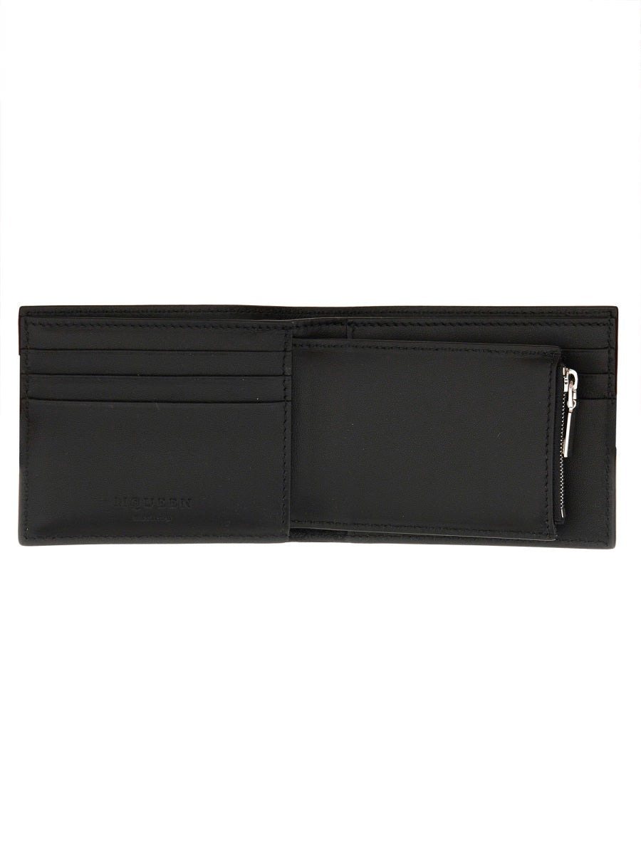 Alexander Mcqueen Men Wallet With Logo - 3