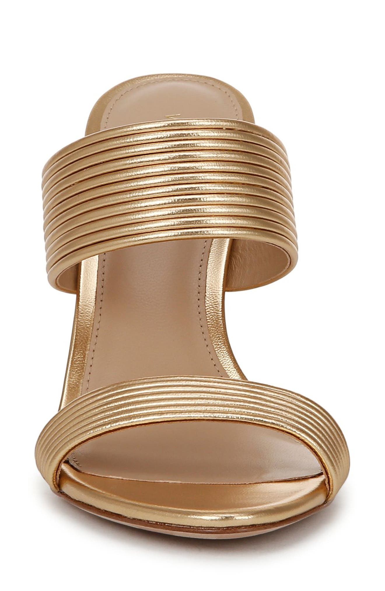 Veronica Beard Asha Sandal in Pale Gold at Nordstrom - 4