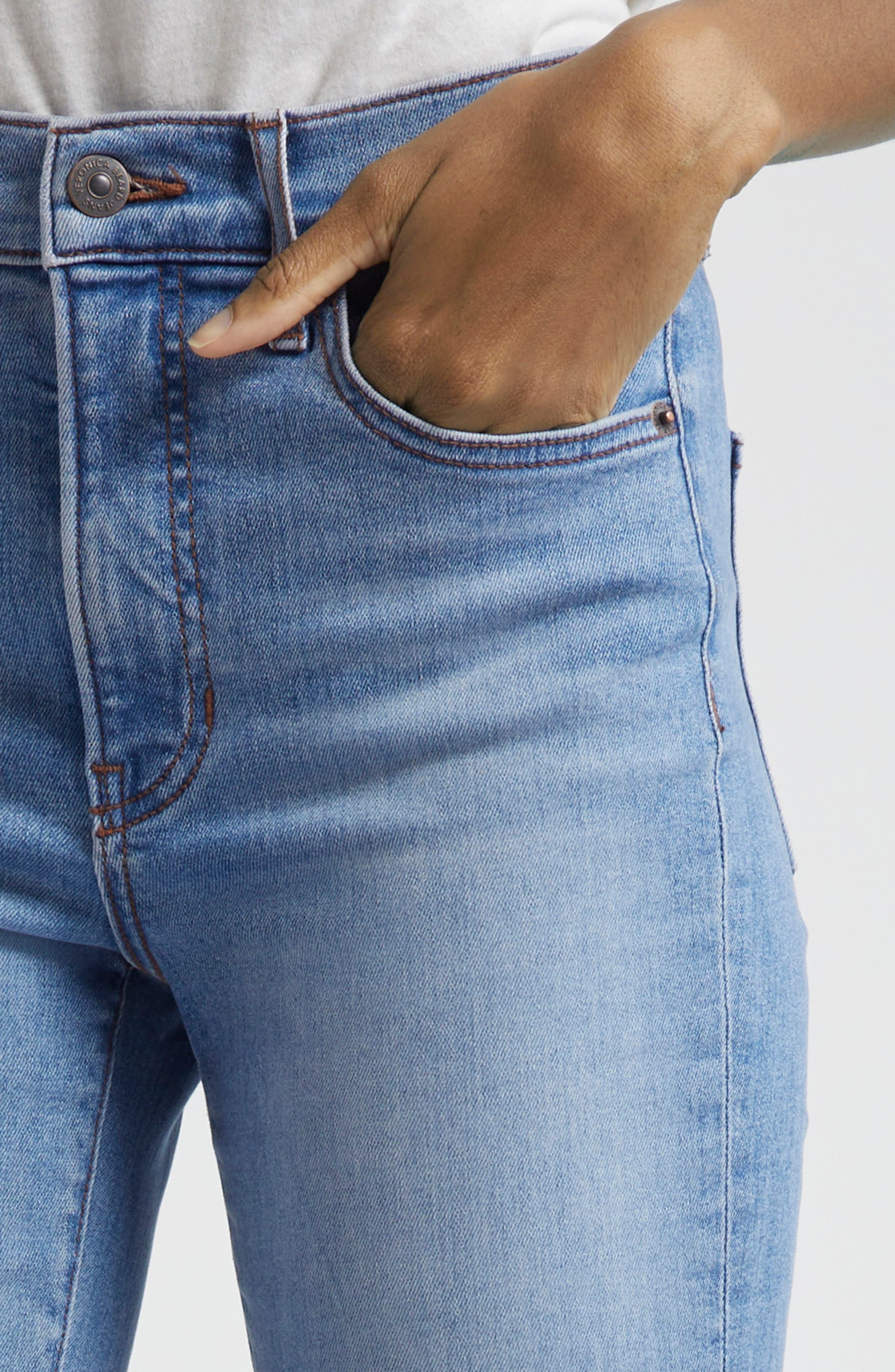 Carson High Waist Ankle Flare Jeans - 5