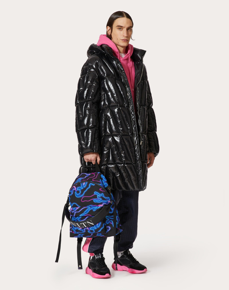 Valentino NEON CAMOU BACKPACK IN NYLON outlook
