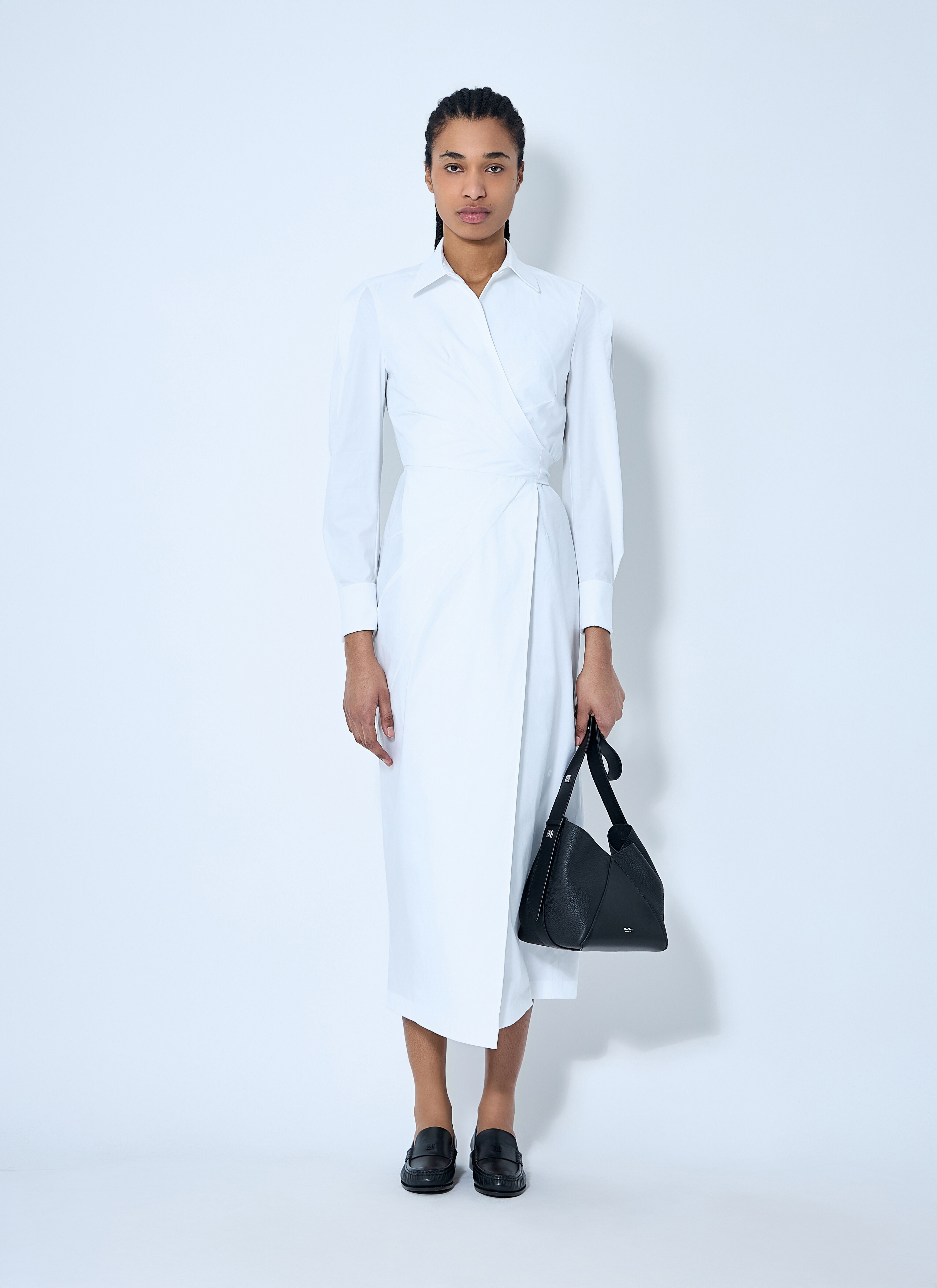 Poplin Shirt Dress - 2