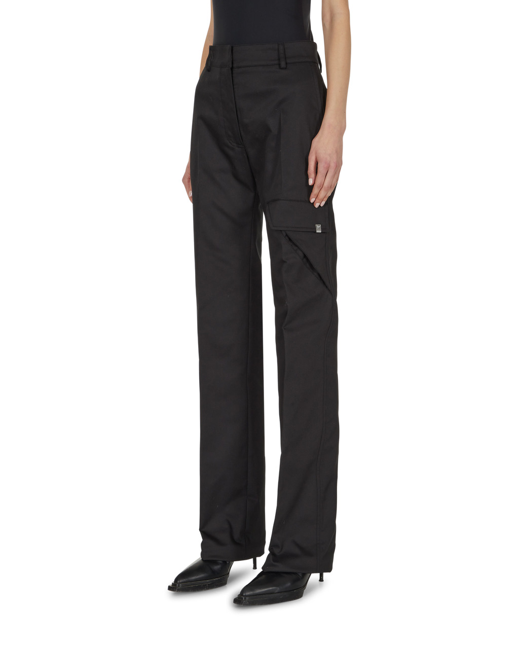 COTTON STRAIGHT LEG PANT - 3