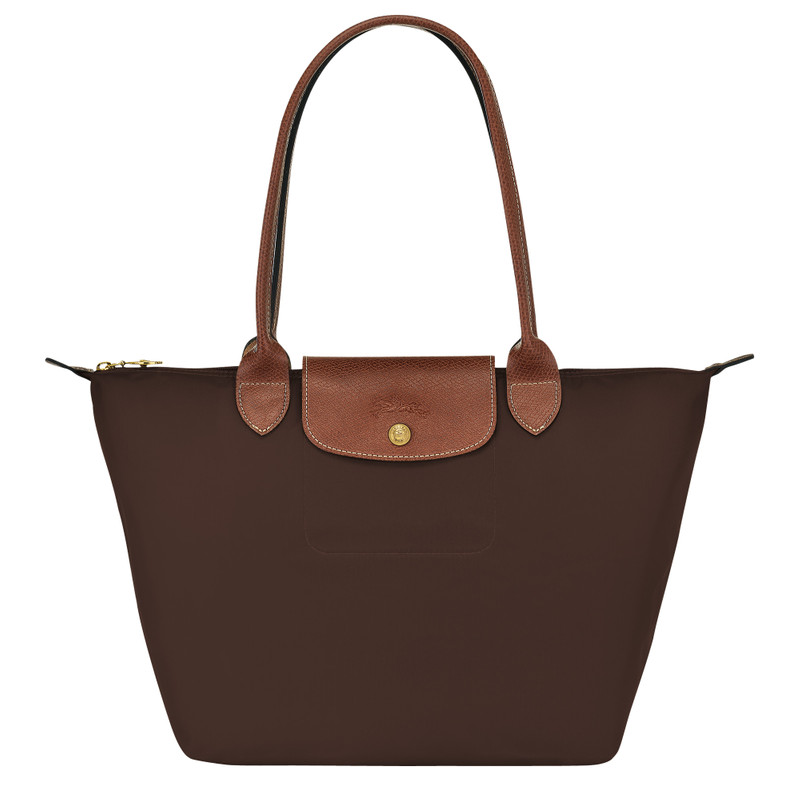 Le Pliage Original M Tote bag Ebony - Recycled canvas 1