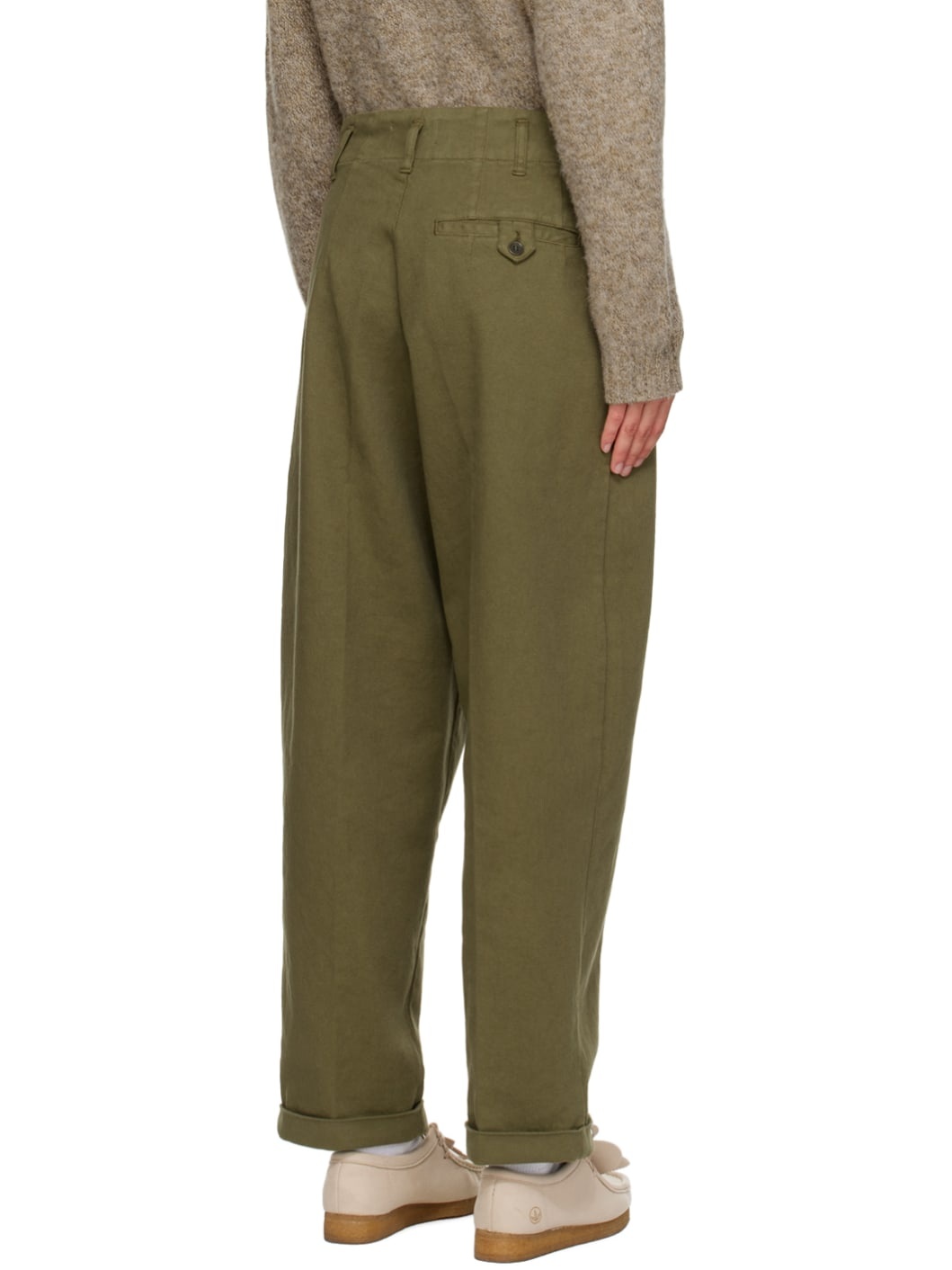 Khaki Keaton Trousers - 3