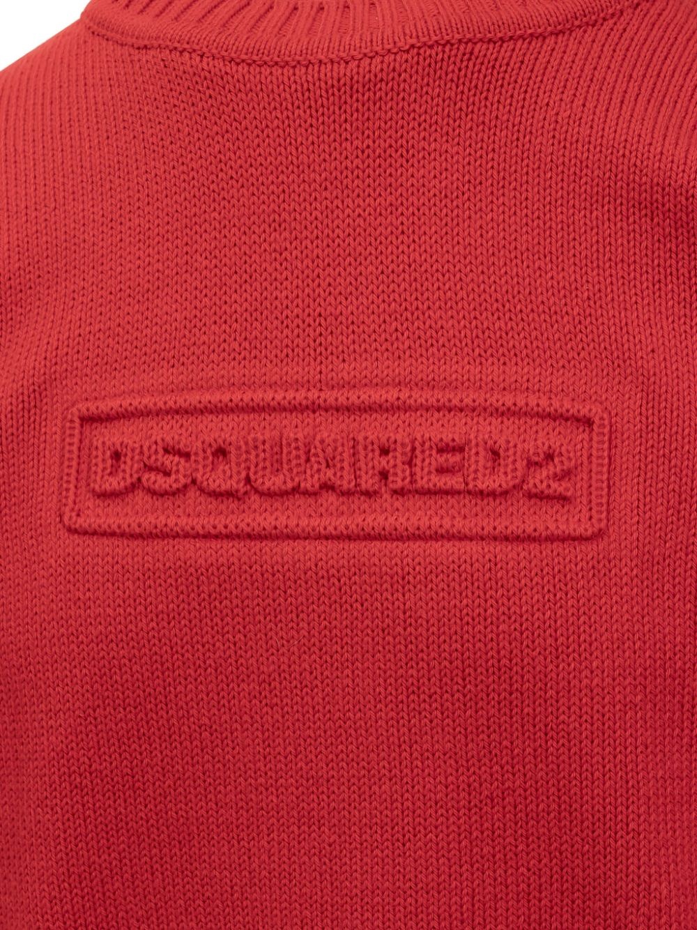 logo-embroidered jumper - 3