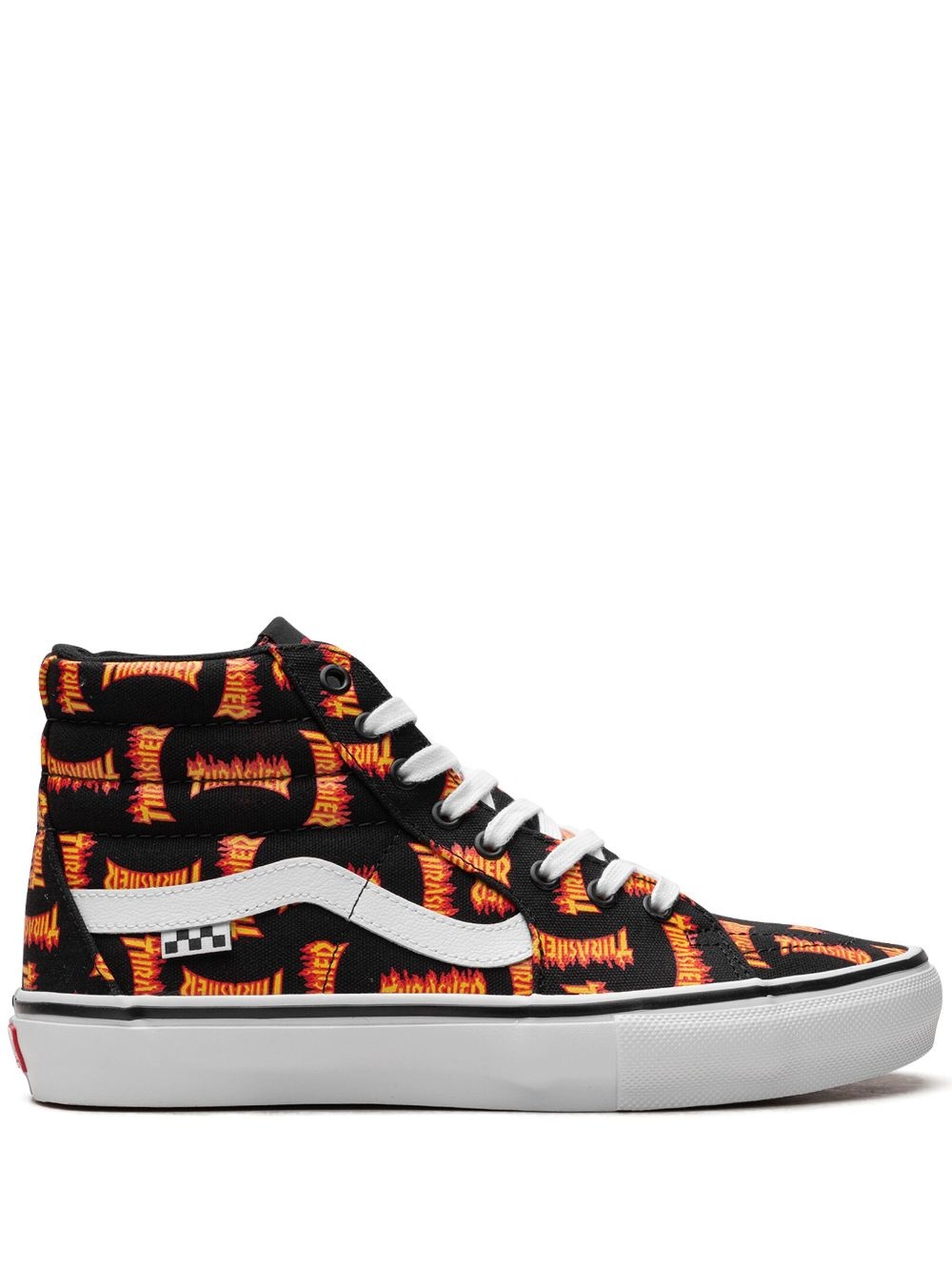 x Thrasher Sk8-Hi "Allover Thrasher Logo" sneakers - 1