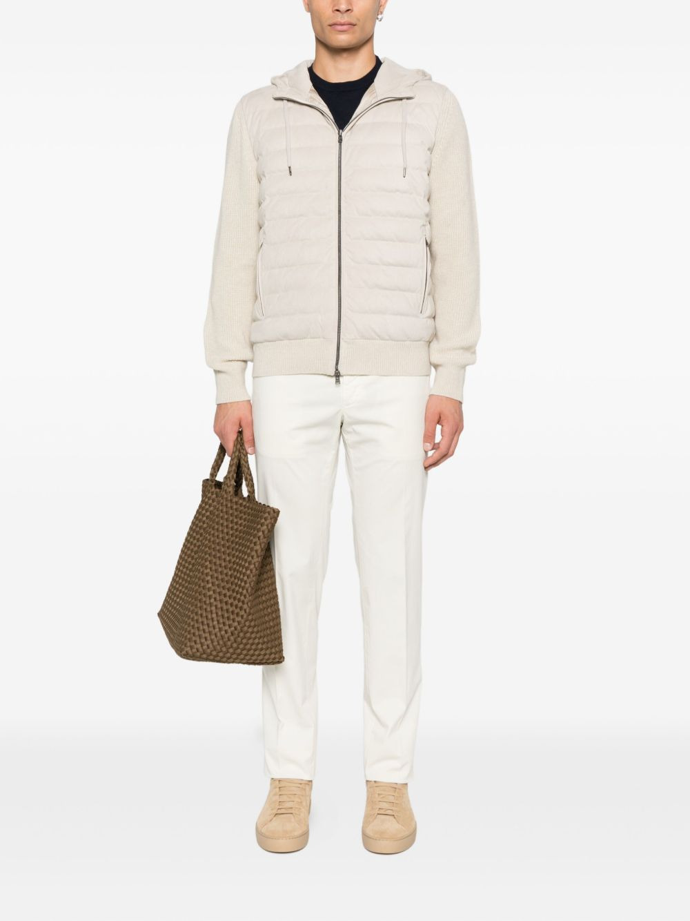 quilted hooded jacket - 2