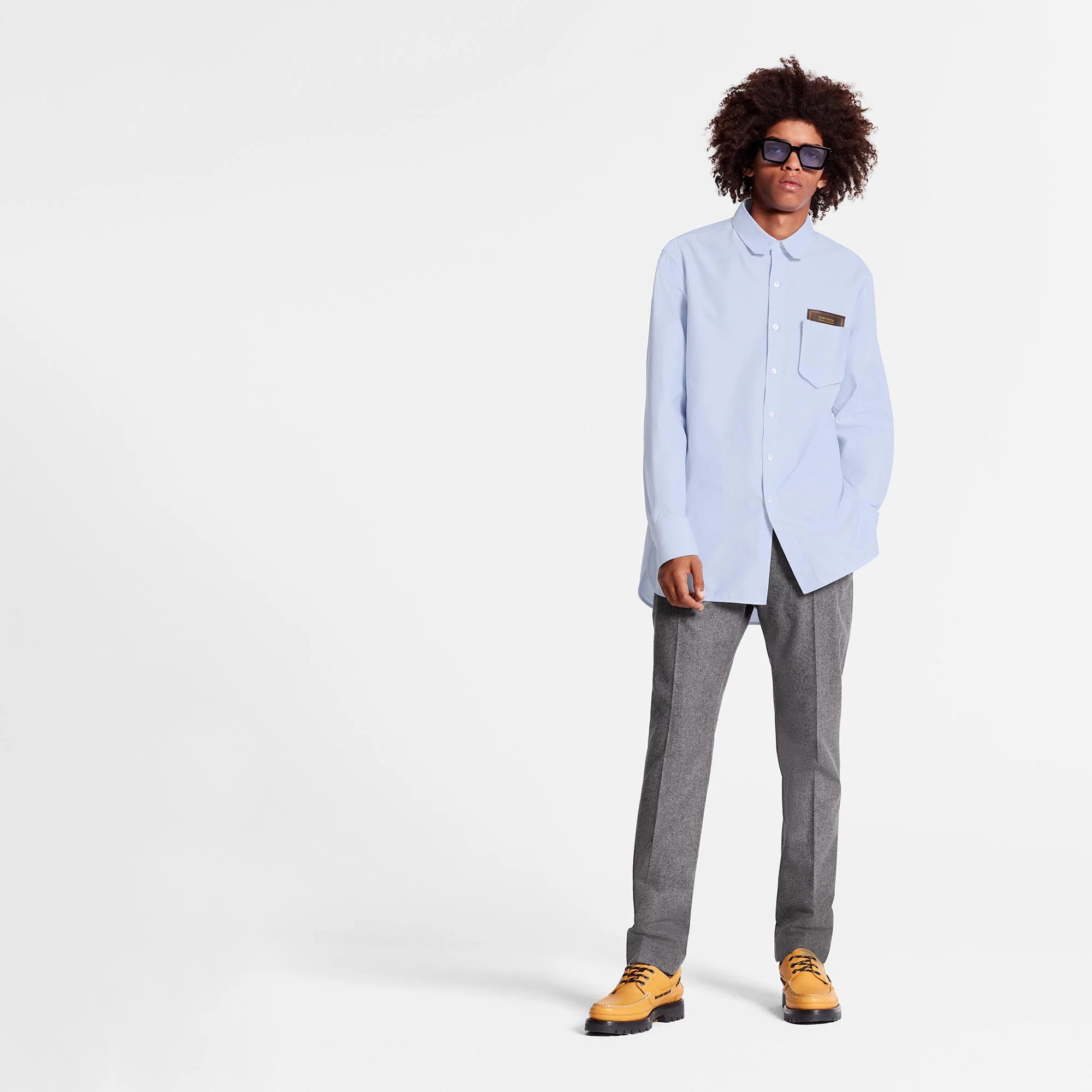 Oxford DNA Shirt Cigarette Pocket - 5
