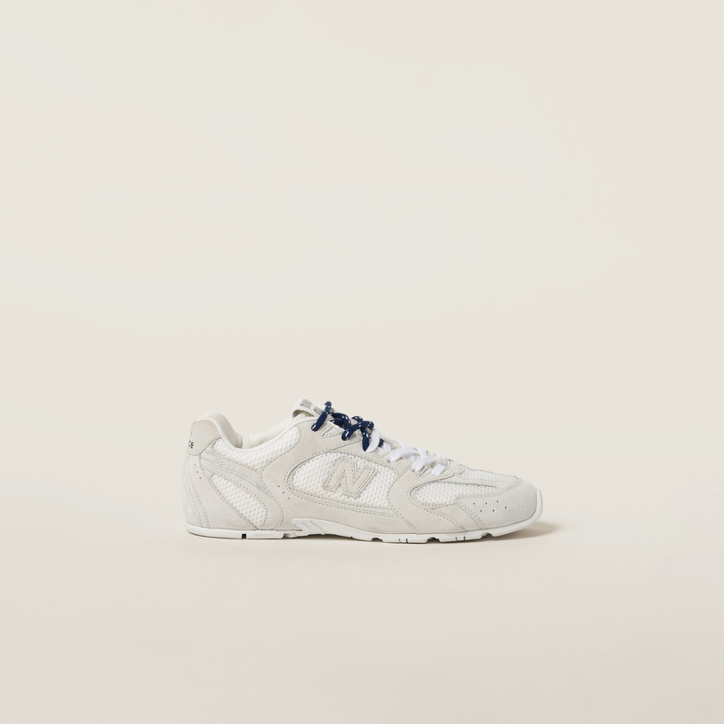 Miu Miu New Balance X Miu Miu 530 SL suede and mesh sneakers outlook