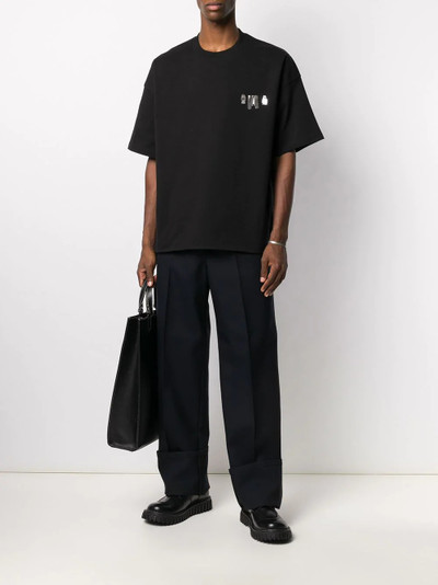 Jil Sander tailored wide-leg trousers outlook