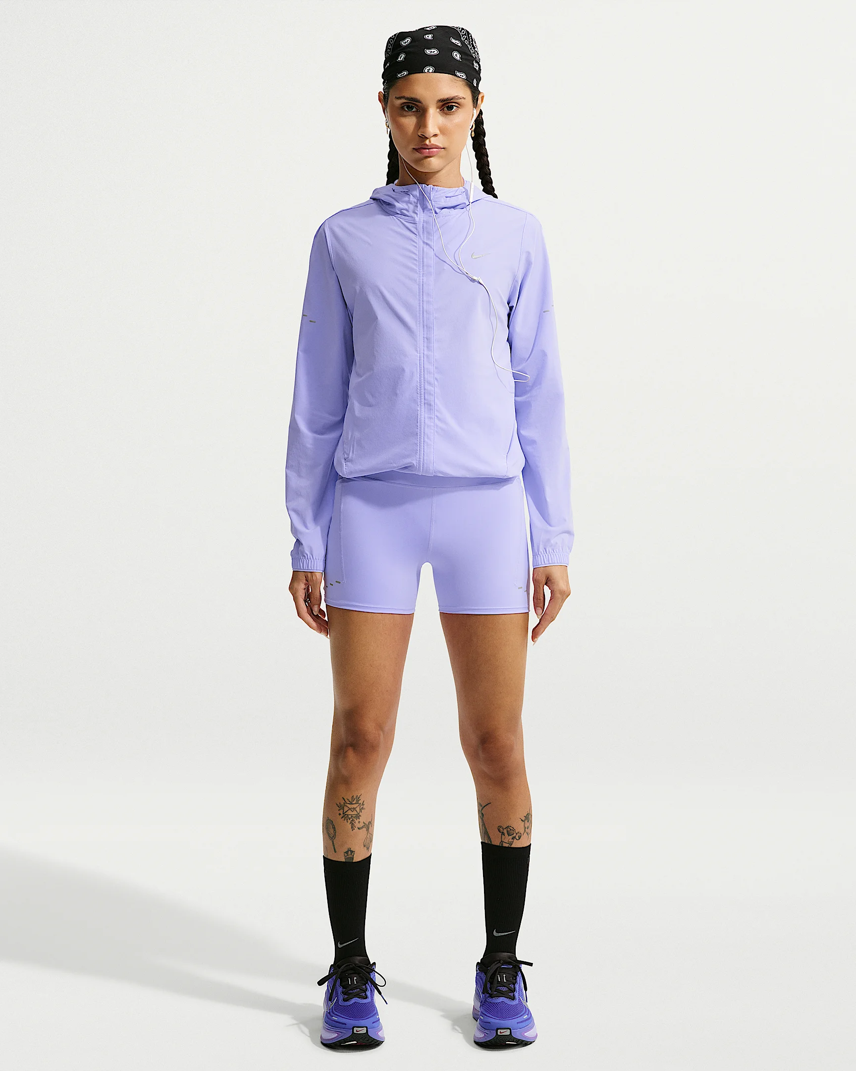 Nike Swift Women's High-Waisted 4" Tight Running Shorts with Pockets - 1