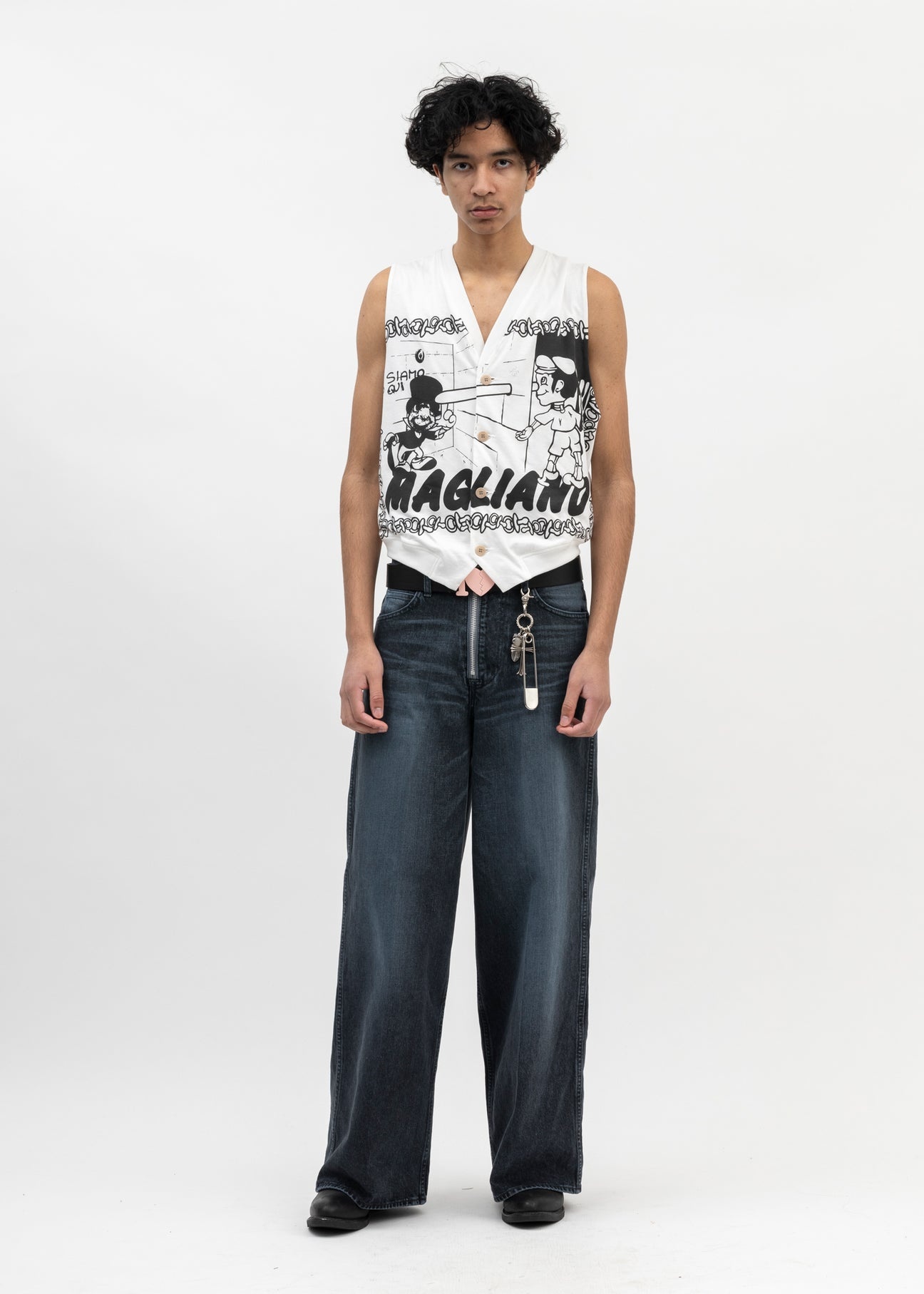 White Mascotte Vest - 4