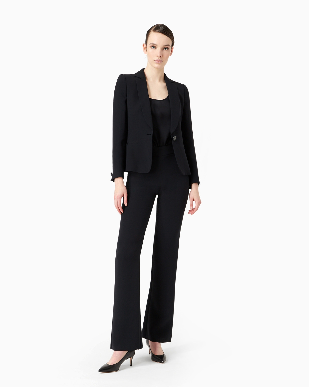 Mulberry silk single-breasted jacket - 4