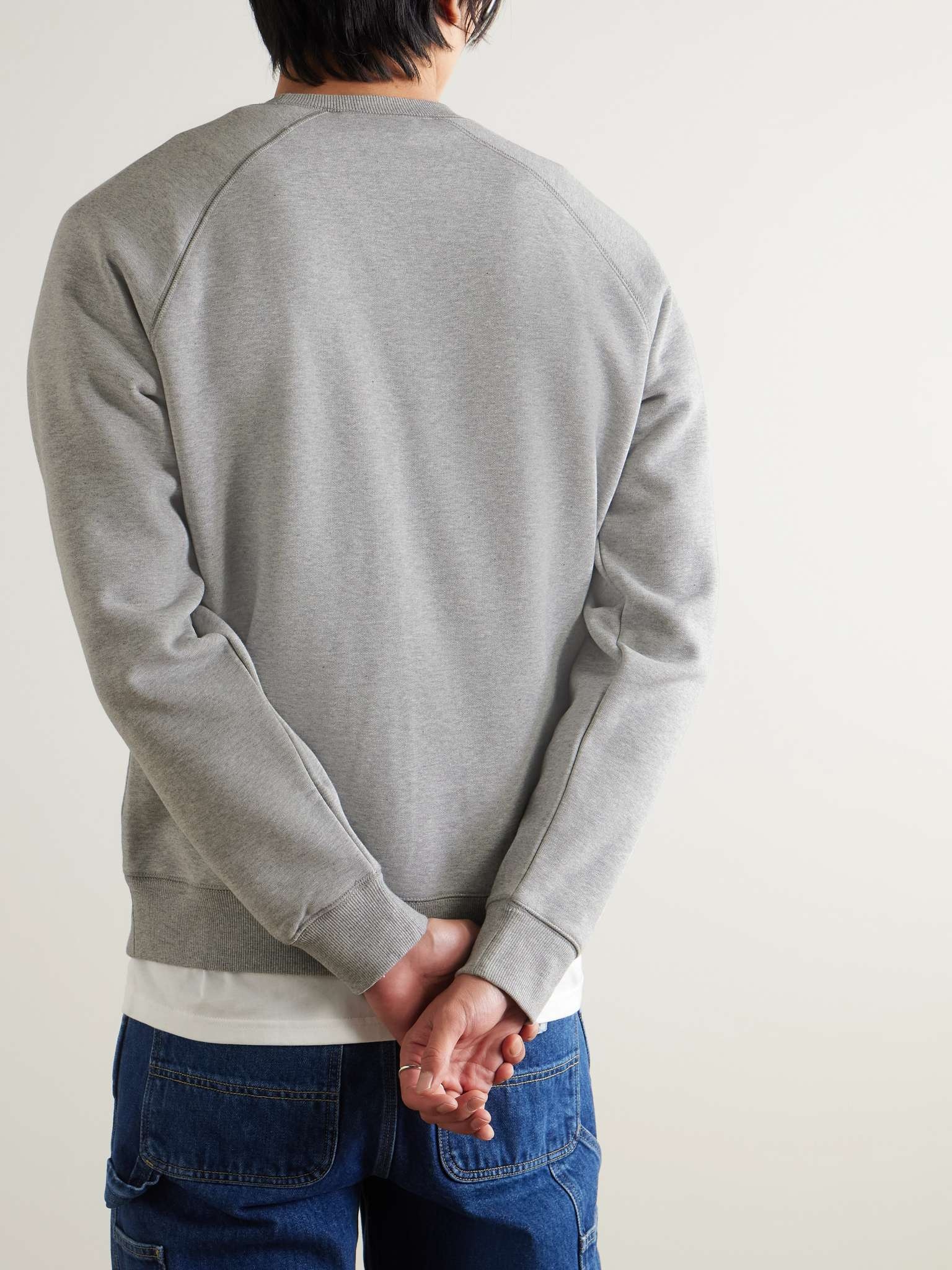 Chase Logo-Embroidered Cotton-Blend Jersey Sweatshirt - 3