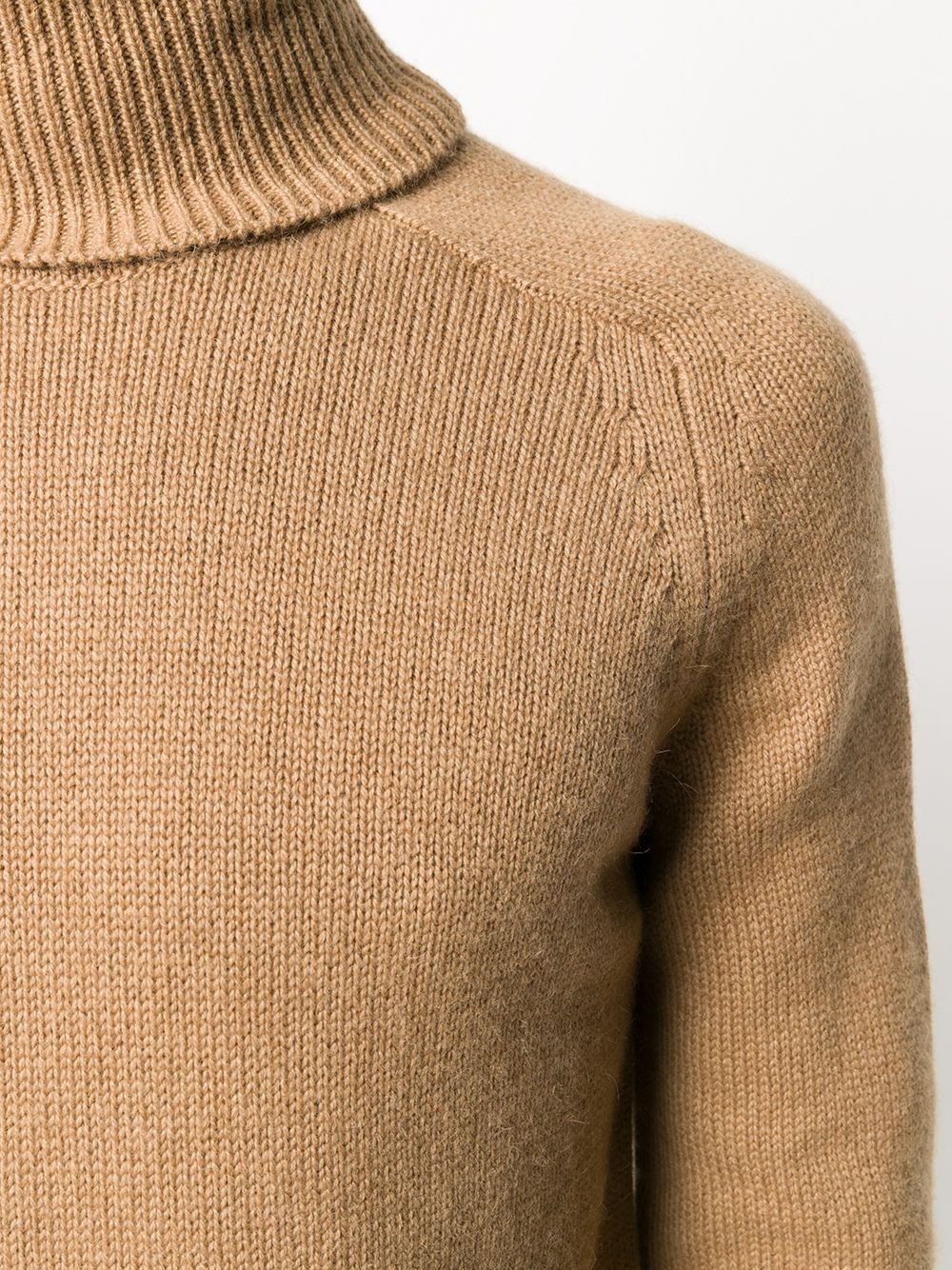 roll-neck raglan-sleeve jumper - 5