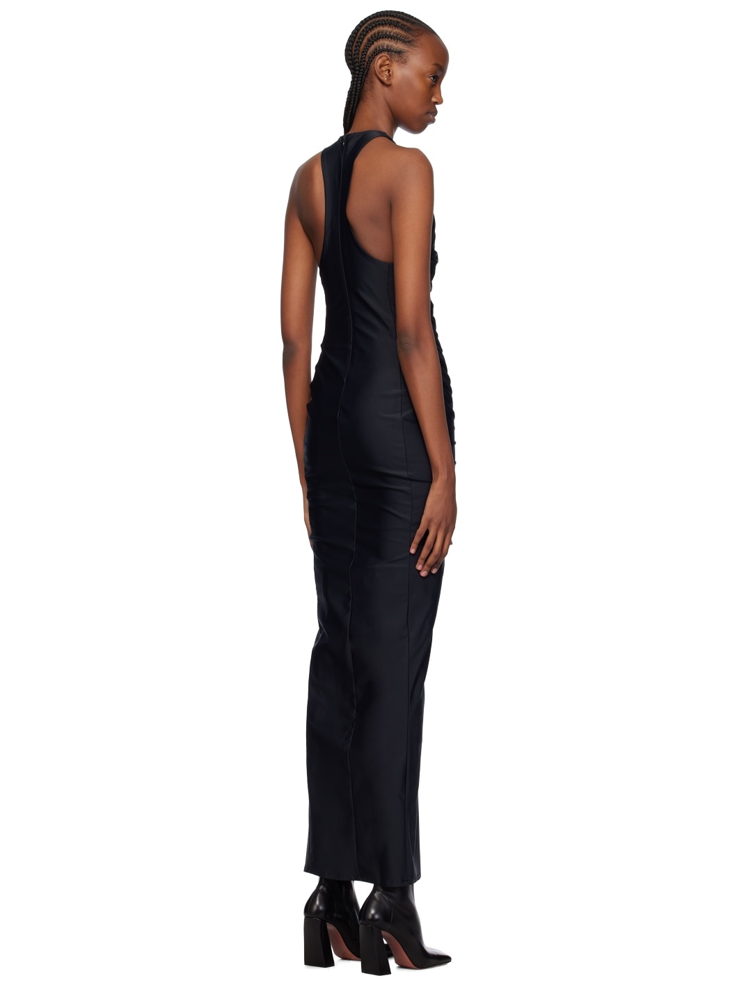 Black Deni Maxi Dress - 3