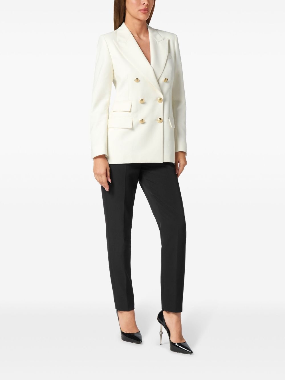 Marine-fit wool blazer - 2