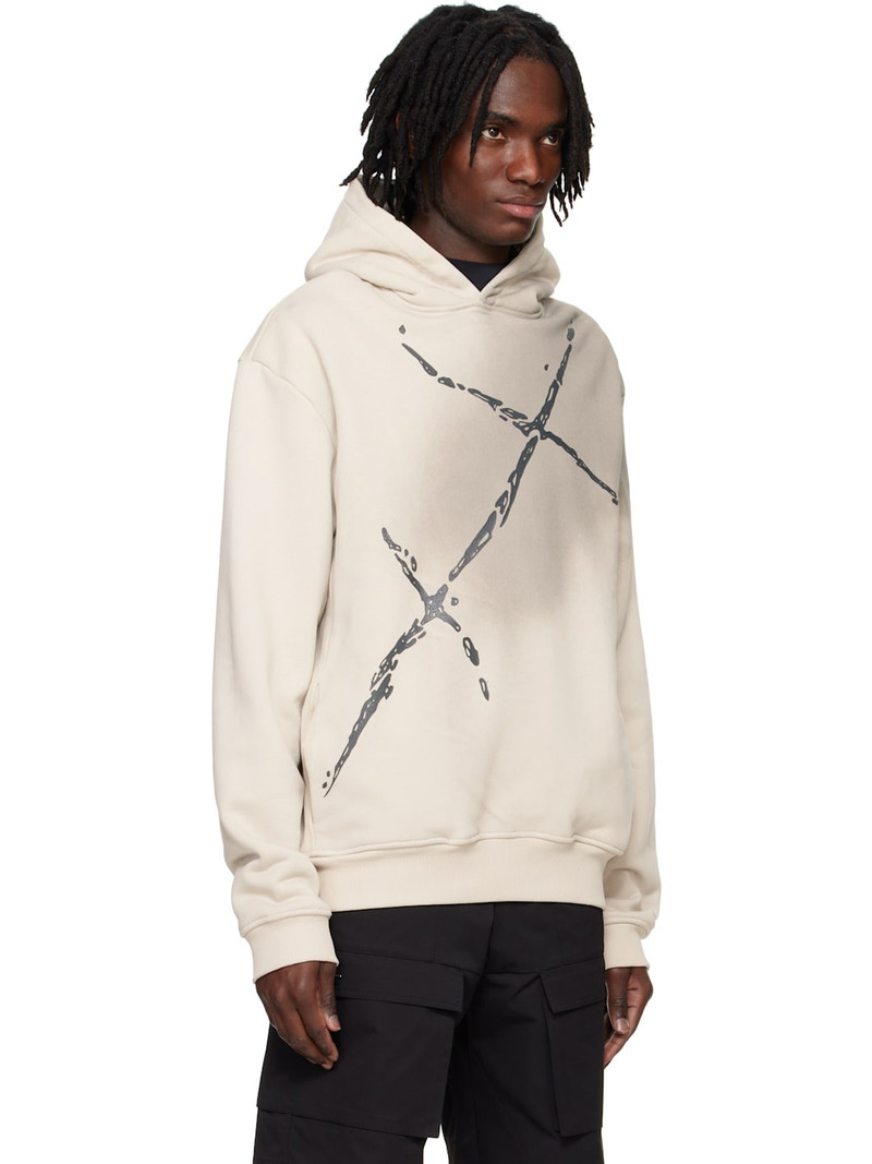 Beige Fluxus Hoodie 2