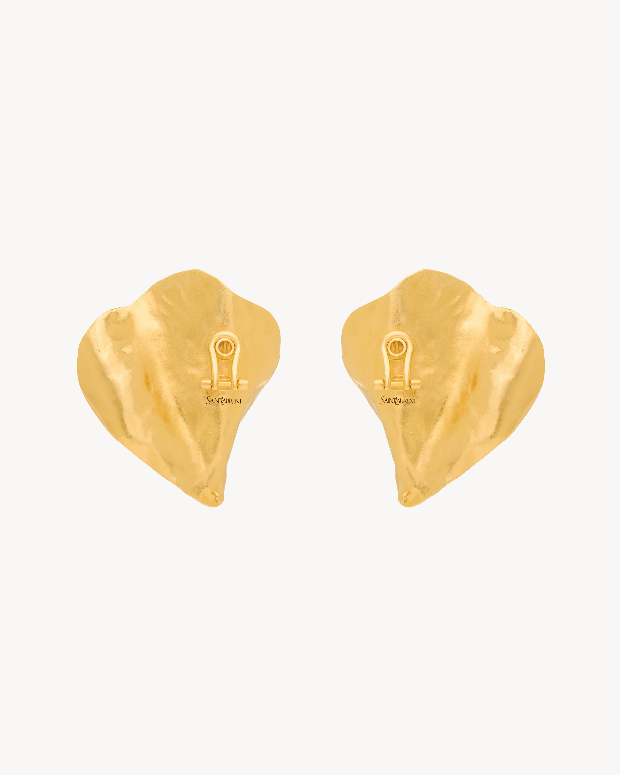 PETAL EARRINGS IN RESIN AND METAL - 3