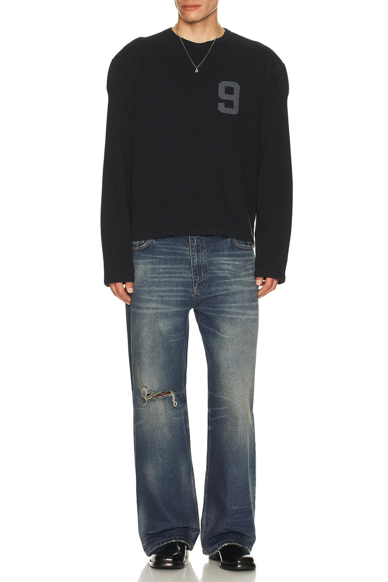 MISBHV 9 Padded Waffle Long Sleeve Tee outlook