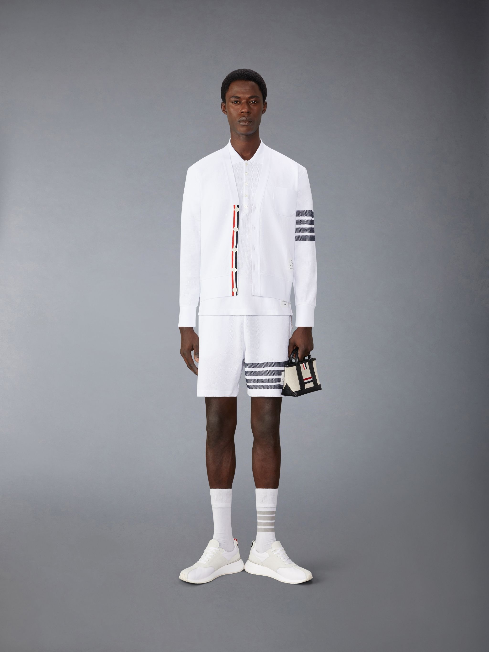 Thom Browne 4-Bar Stripes shorts | REVERSIBLE