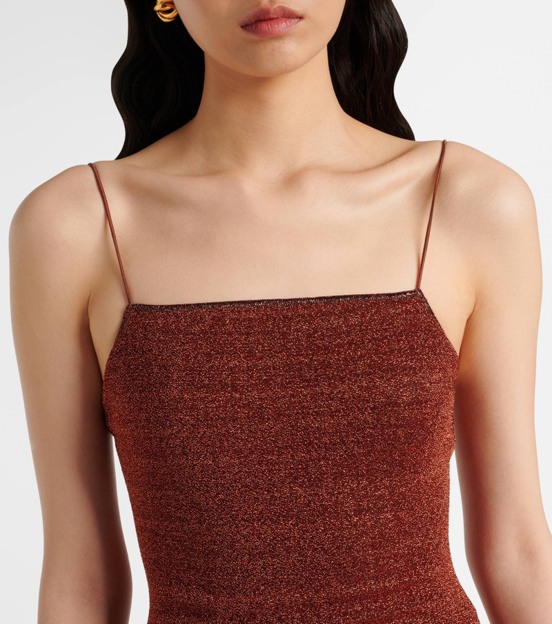 Lumière Plumage feather-trimmed minidress 4