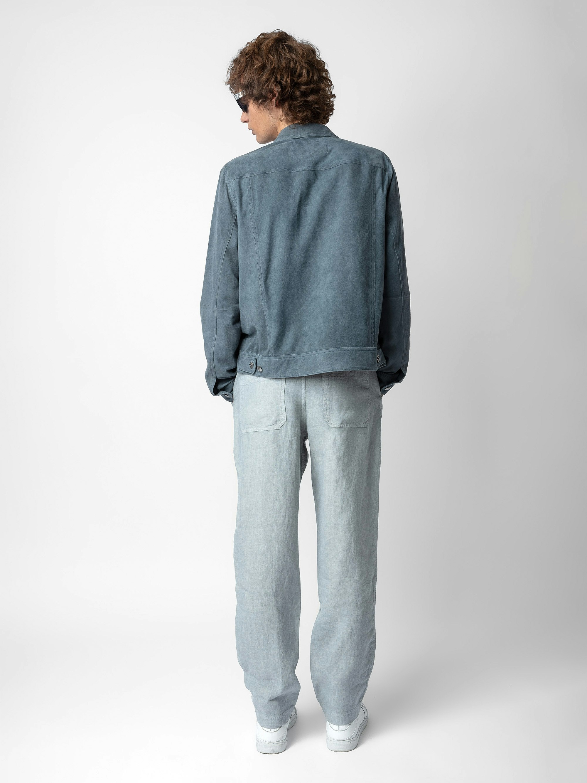 Pixel Linen Pants - 3