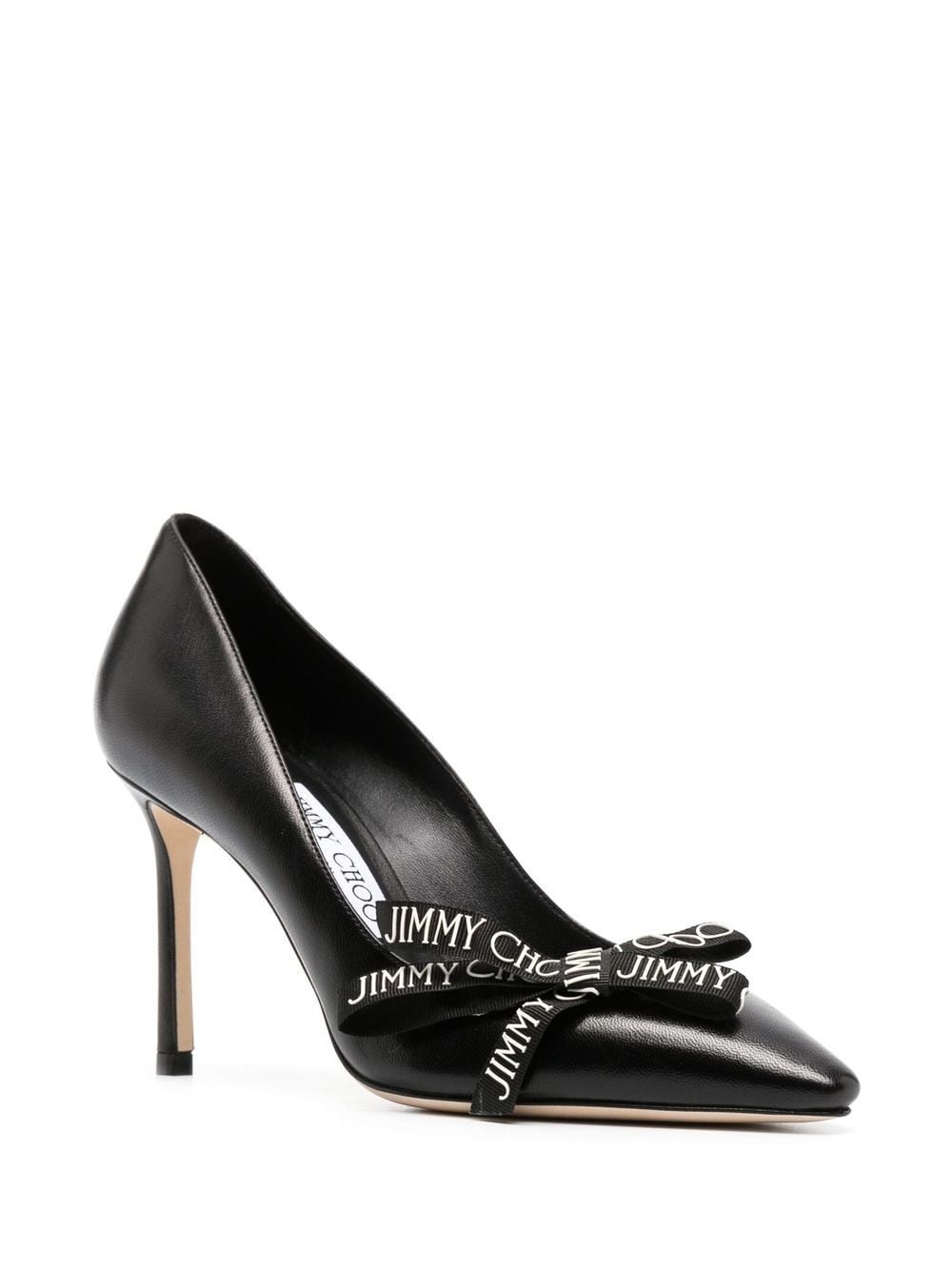 Jimmy Choo Romy 85 Leather Pumps - 3