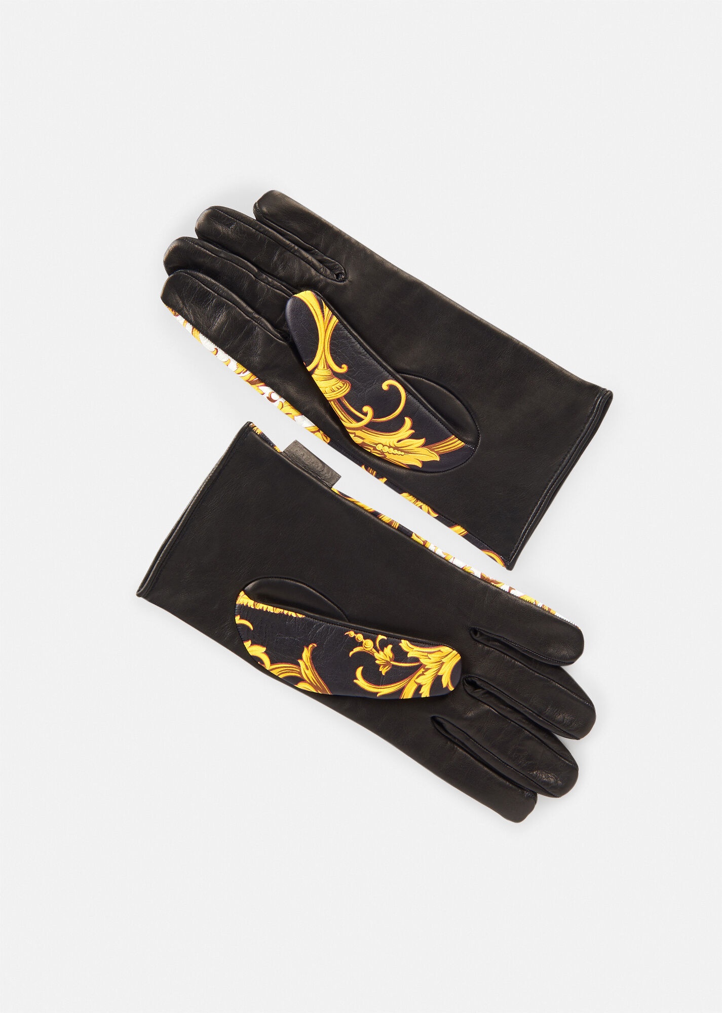 Le Pop Classique Print Leather Gloves - 2