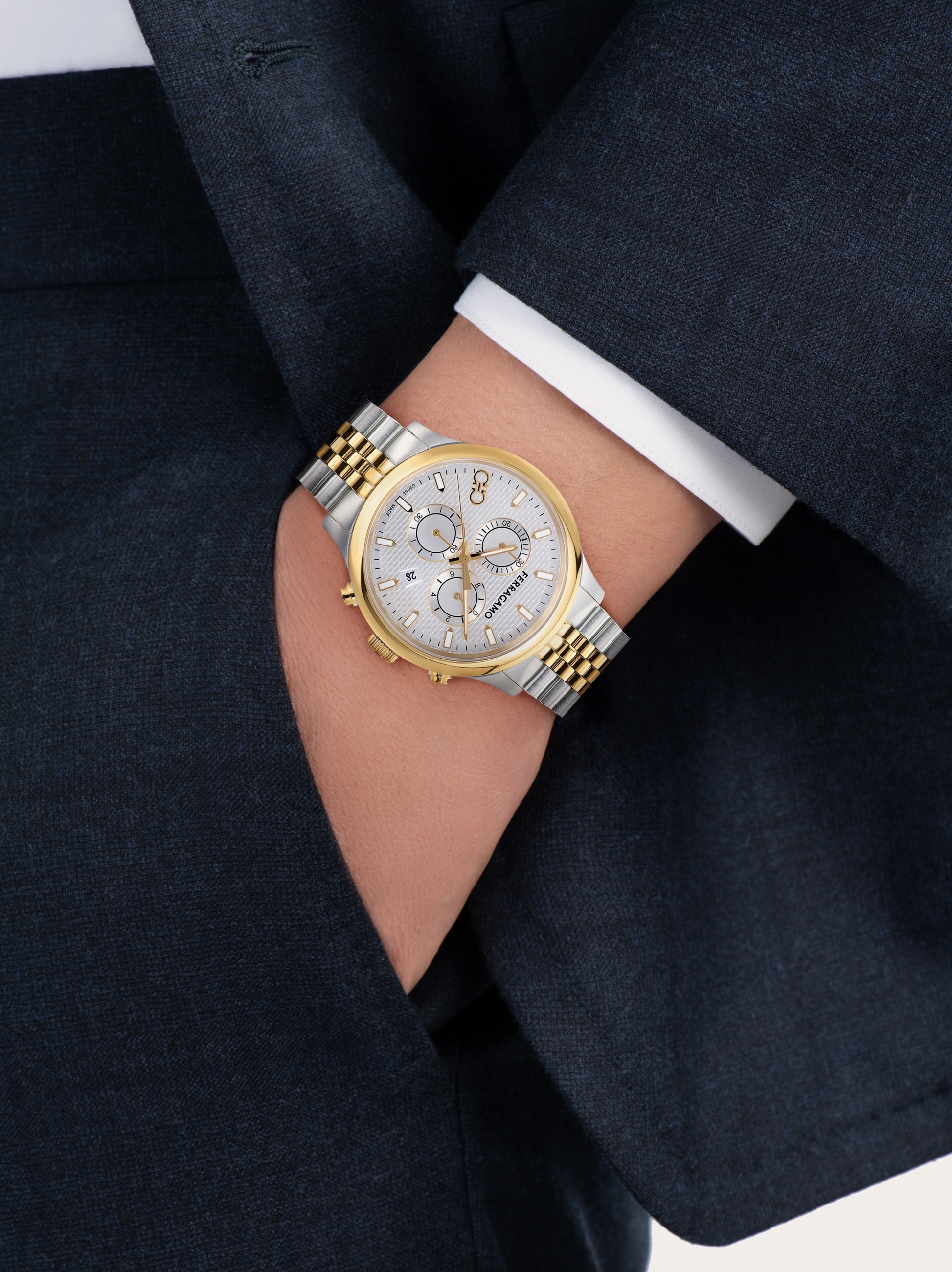 Ferragamo Duo Chrono watch - 4