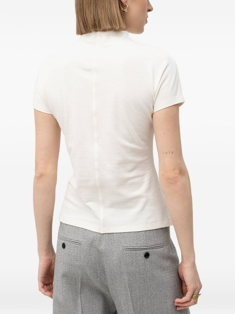 BOSS mock-neck T-shirt outlook