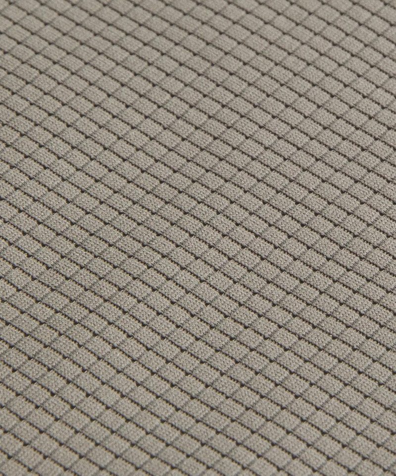 Textured Mesh Short-Sleeve Polo Shirt 6