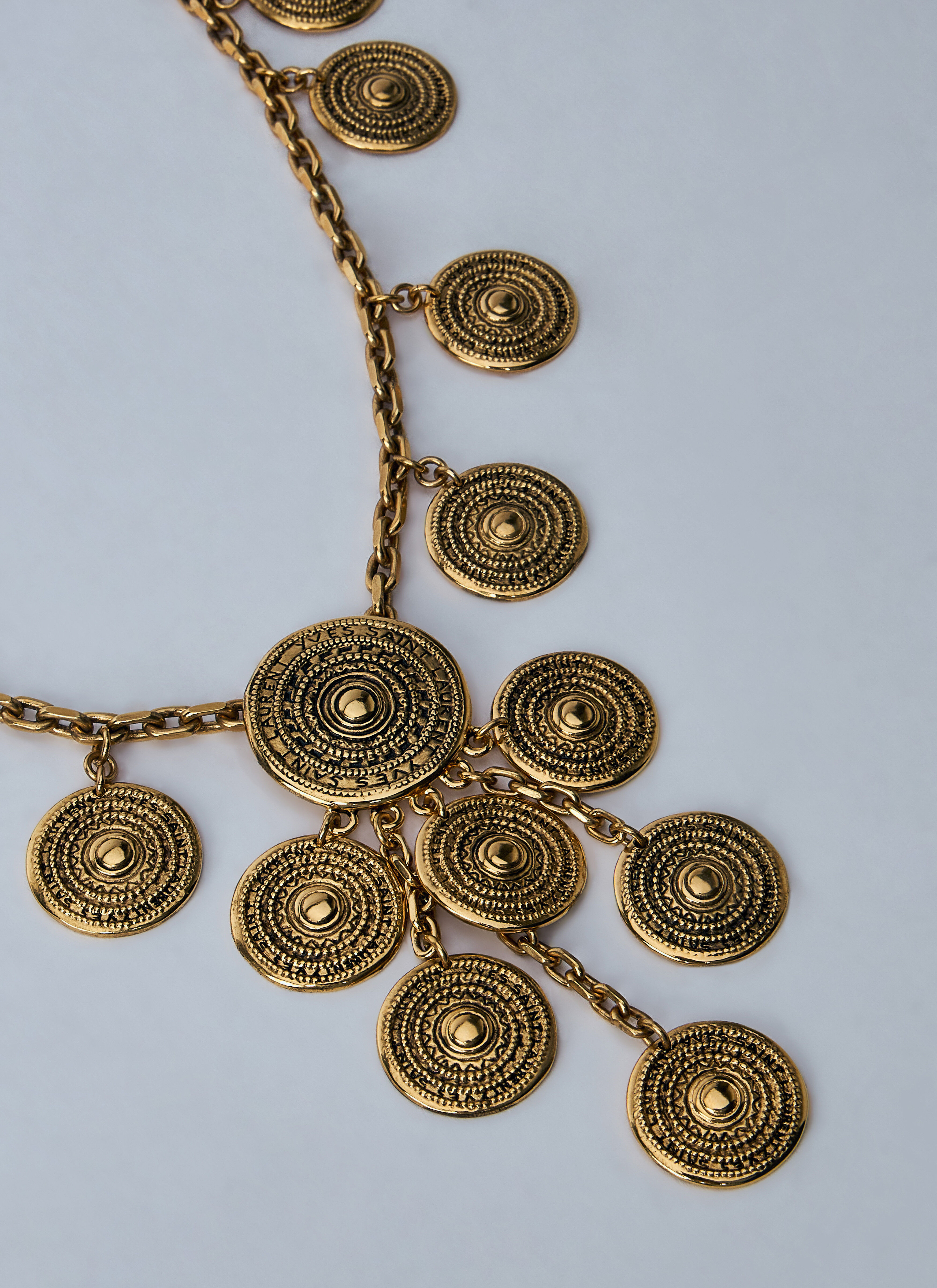 Metal Charm Necklace - 2
