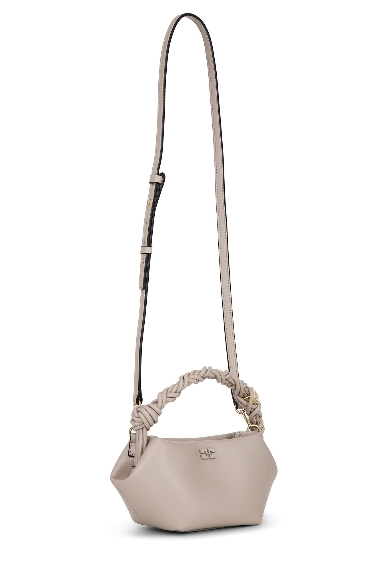 LIGHT GREY MINI GANNI BOU BAG - 3