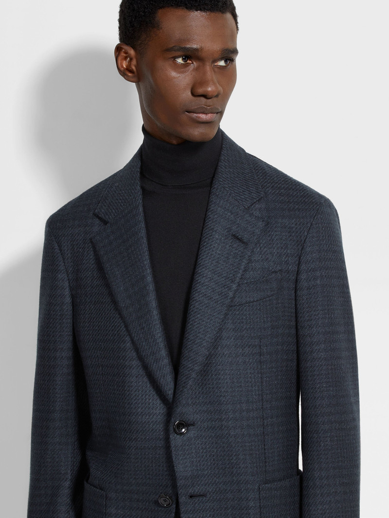 DARK GREEN OASI CASHMERE JACKET 3