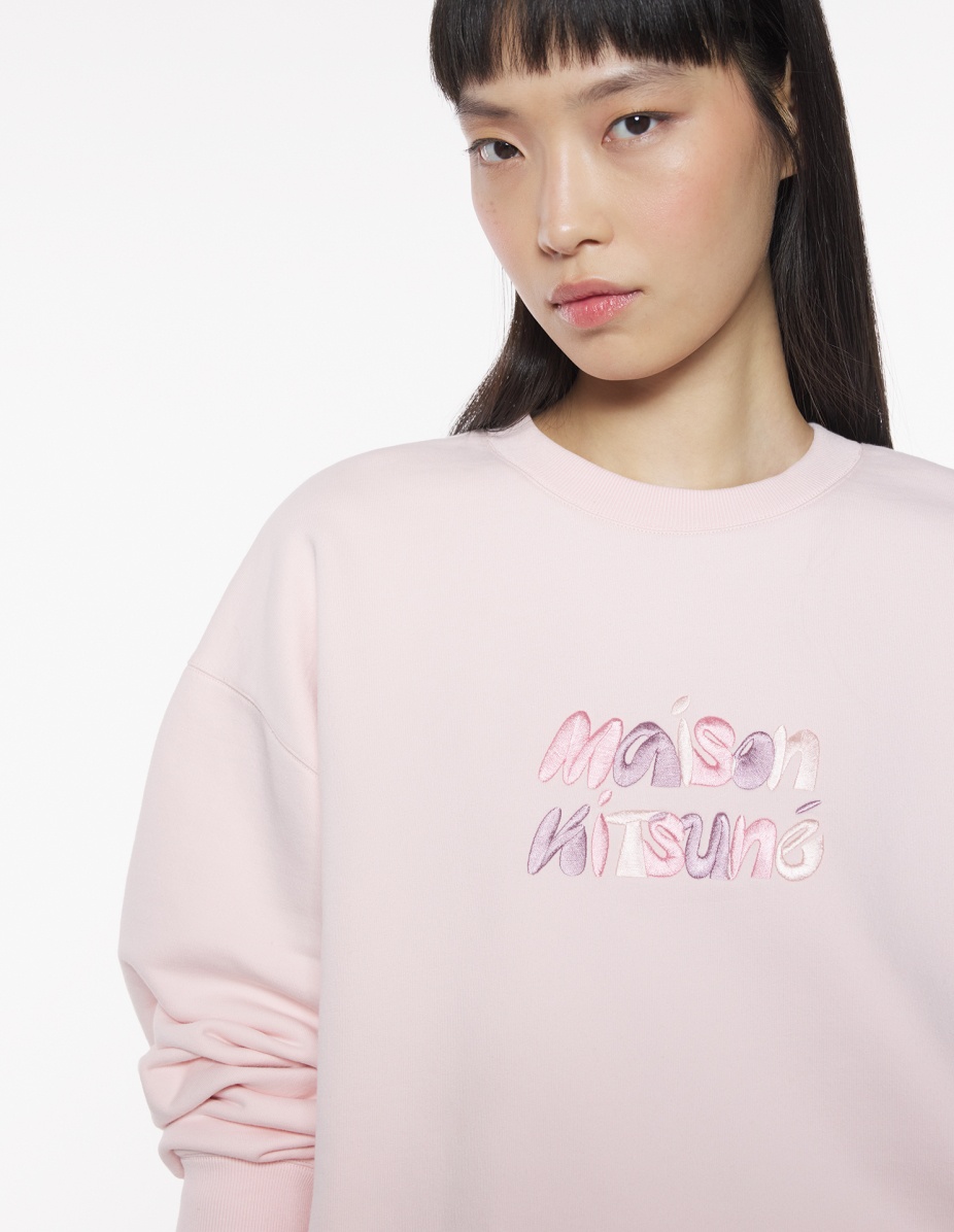 BUBBLE LOGO OVERSIZE SWEATSHIRT - 4