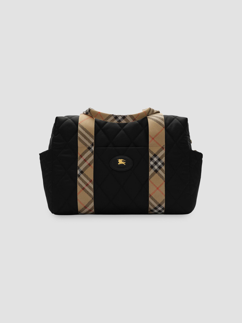 Unisex Belfast Diaper Bag - Black 1