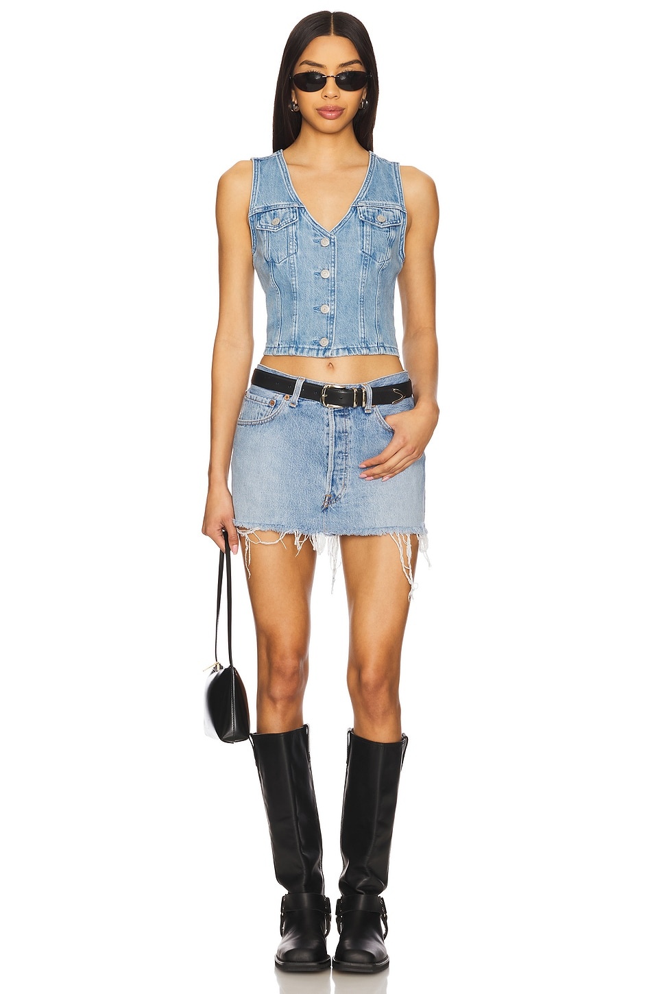 Bella Denim Corset - 4