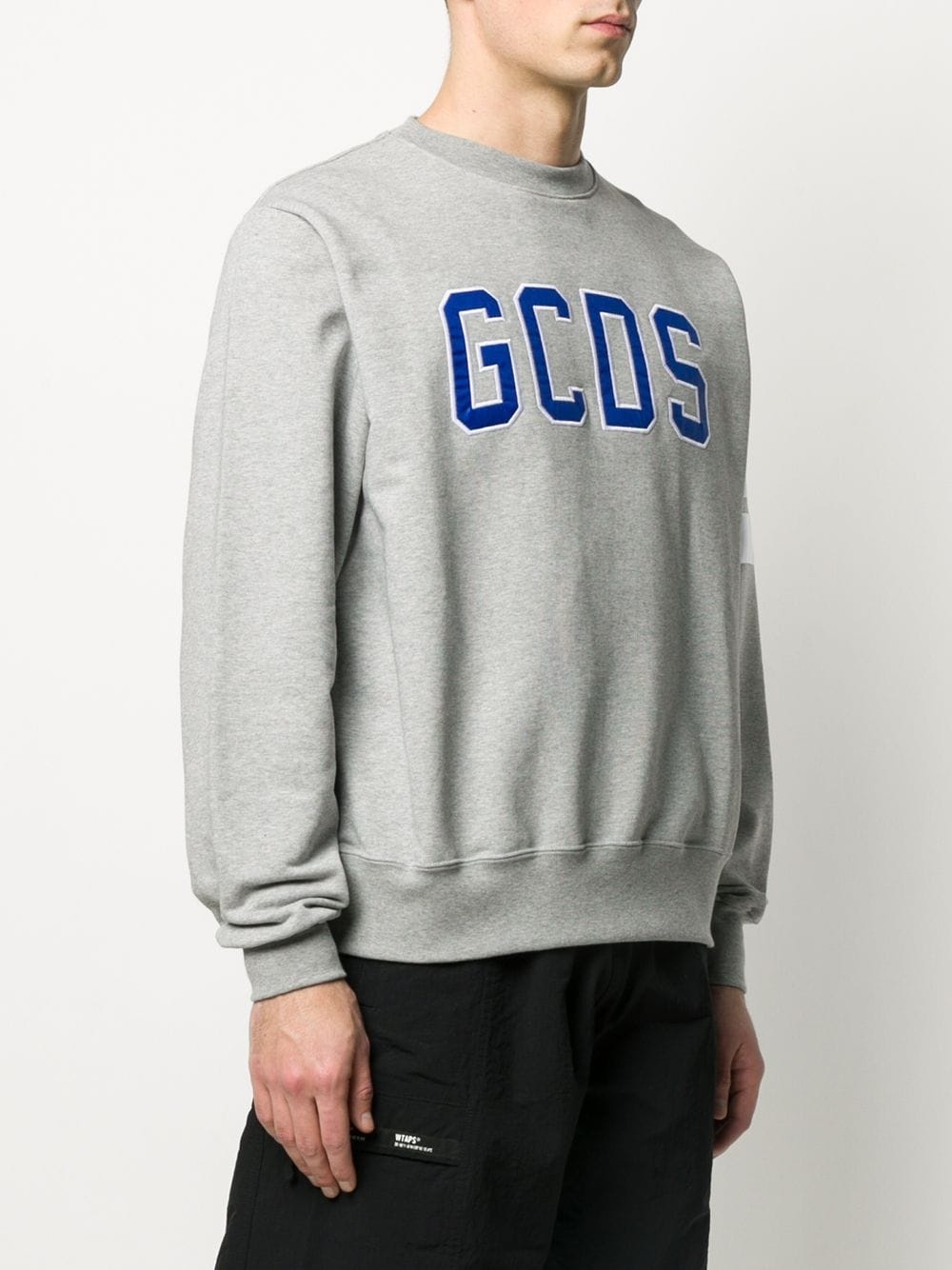 logo embroidered sweatshirt - 3