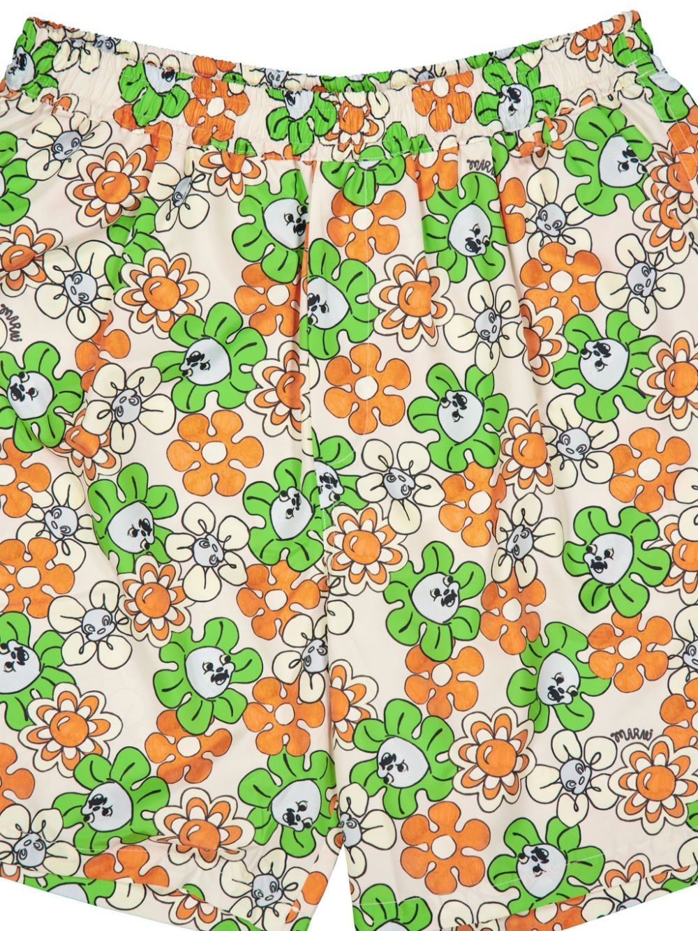 floral graphic-print swim shorts - 3